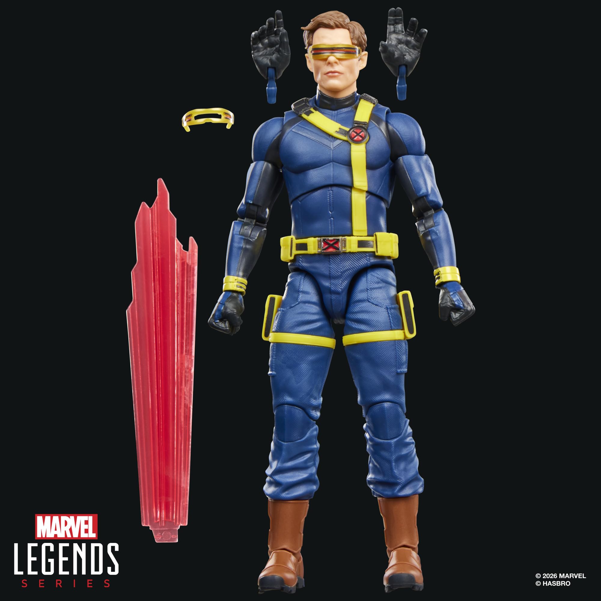 Marvel Legends Cyclops Action Figure - 15cm Scale, 4 Accessories, Ages 4+ 8
