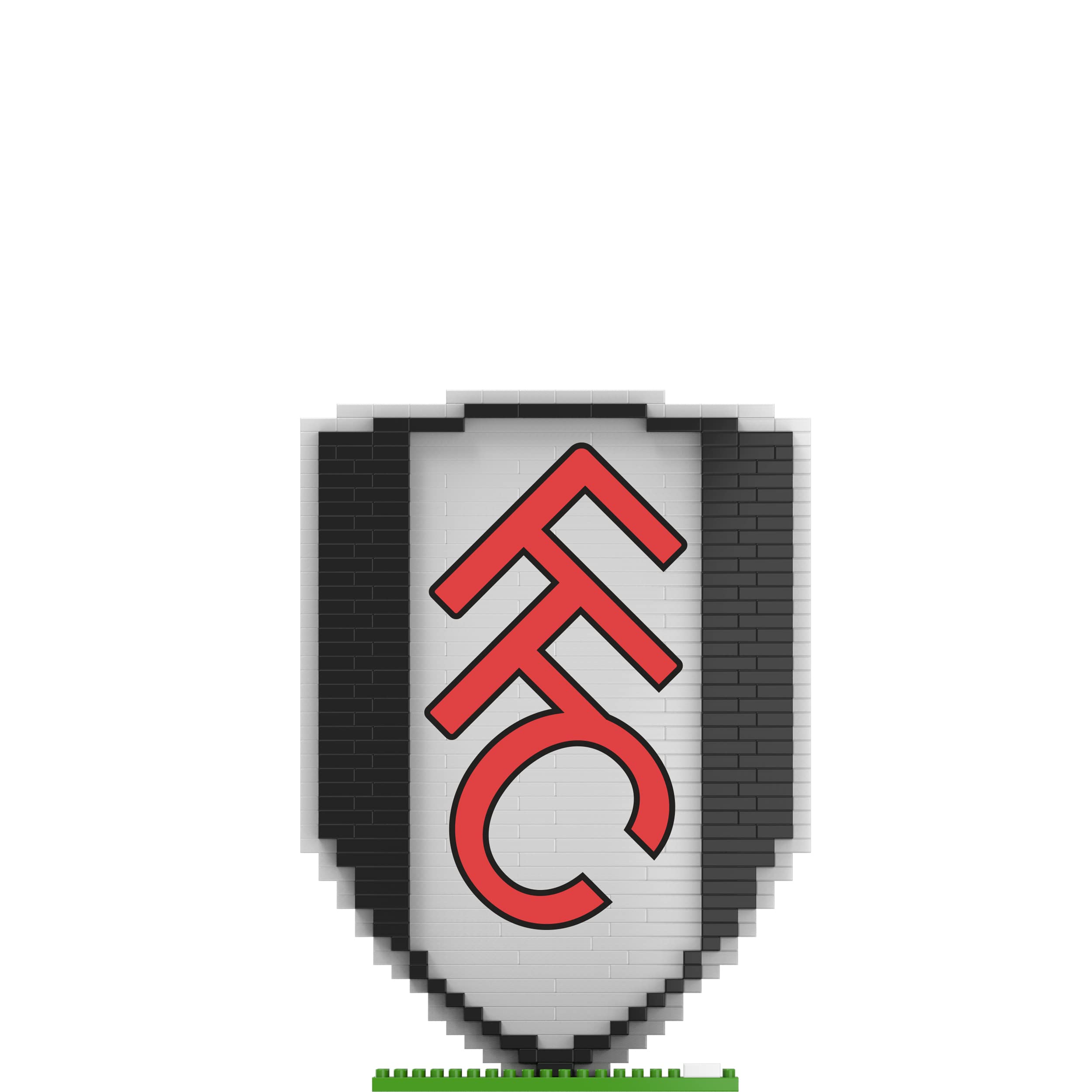 FOCO BRXLZ Football Fulham FC Construction Building Toy Set Logo Kit 2