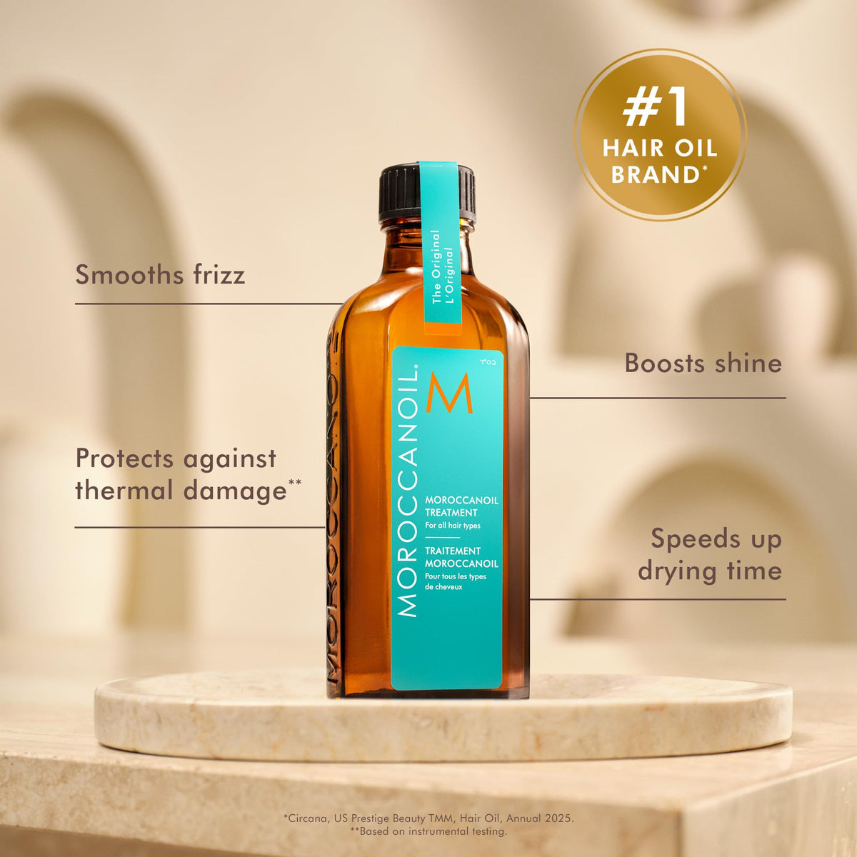Moroccanoil Treatment Hair Oil - Boosts Shine, Conditions, Smooths Frizz | 100 ml 4