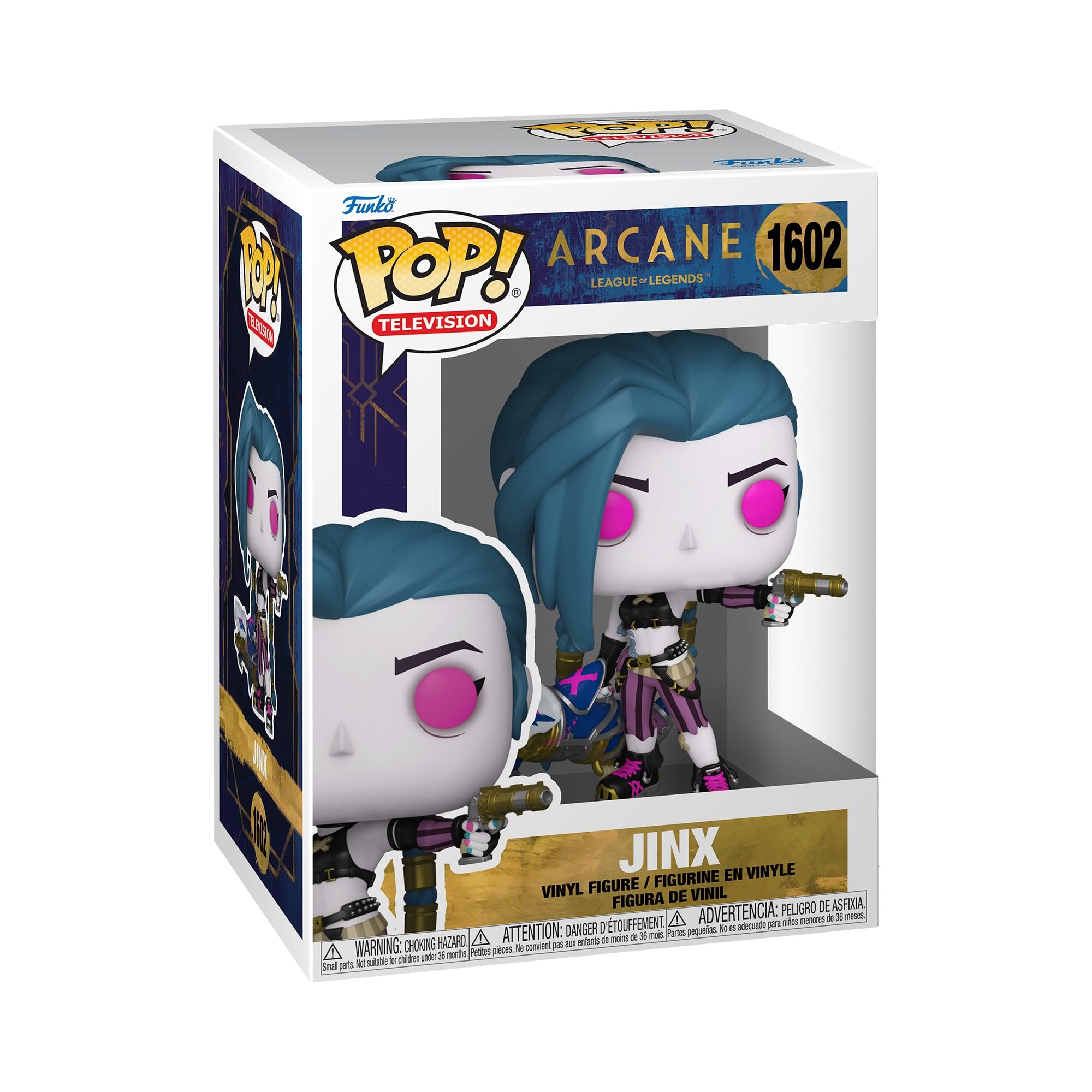 Funko Pop! TV: Arcane - Jinx Vinyl Figure 9