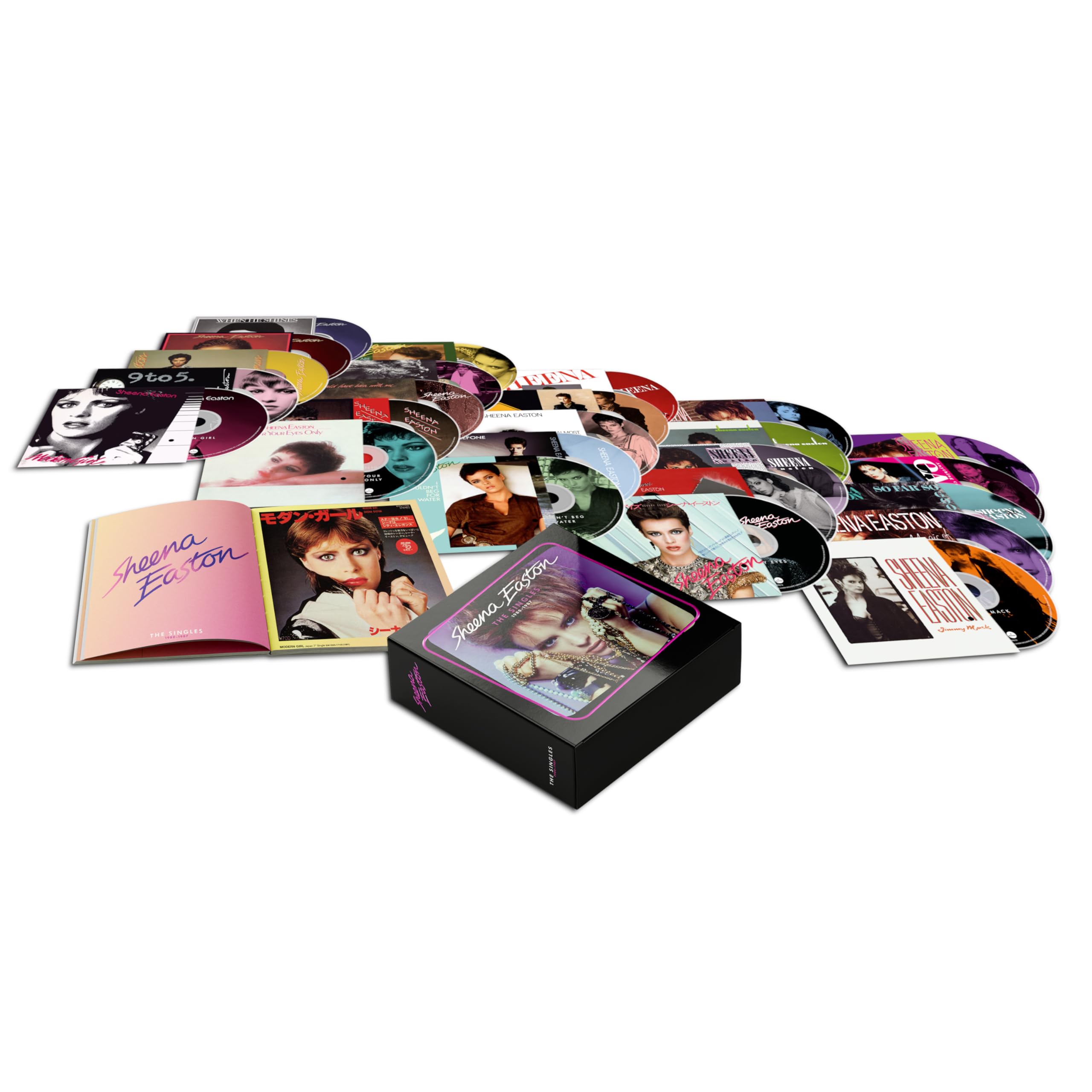 SHEENA EASTON - THE SINGLES 1980-1987 [25 CD Box Set]