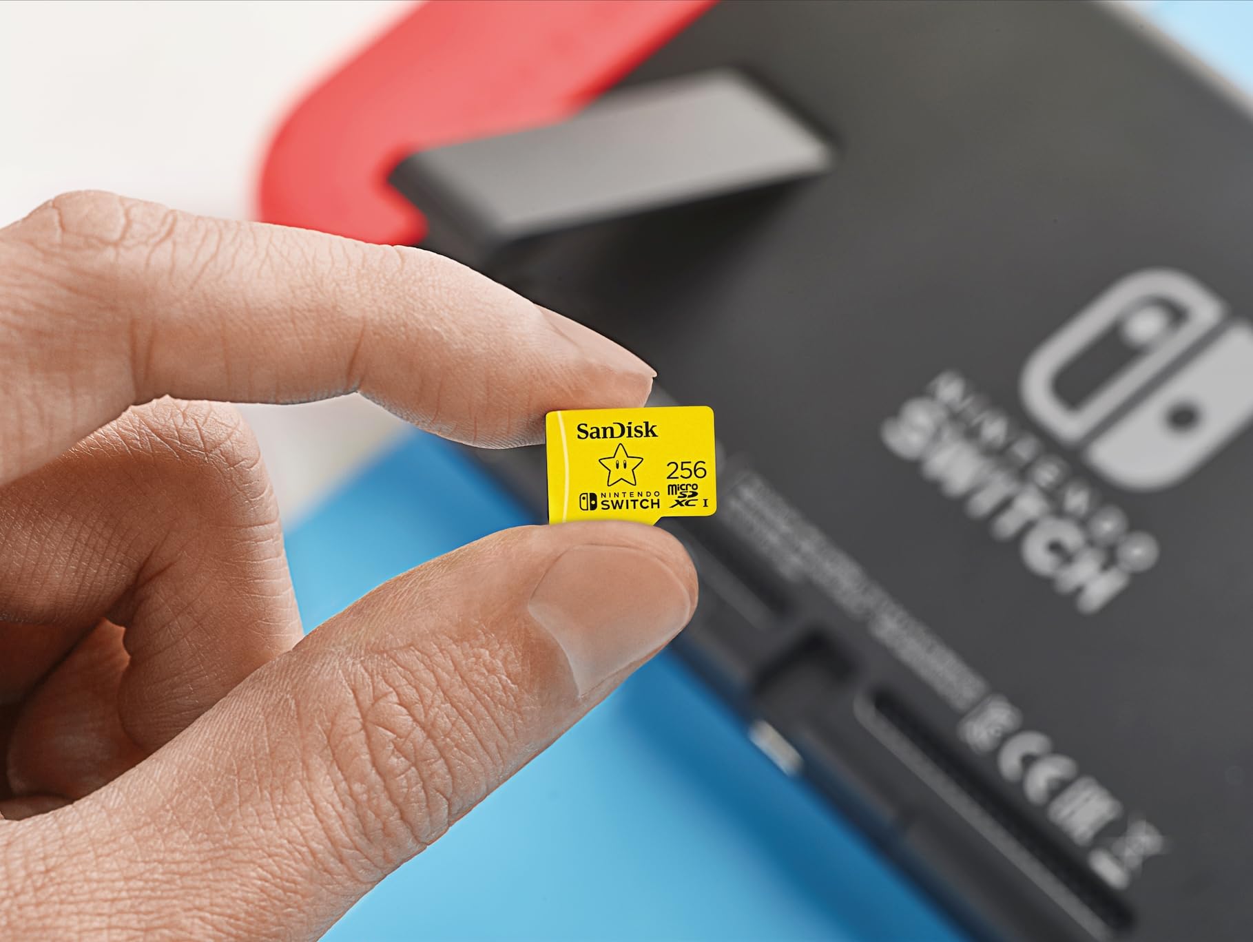 SanDisk microSDXC UHS-I Card for Nintendo Switch 256GB | 100MB/s Transfer Speed 5