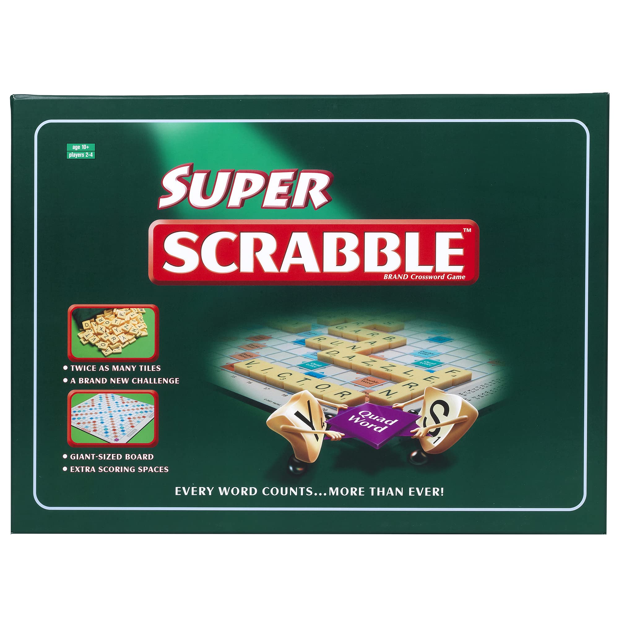 Ideal Super Scrabble Board Game 14