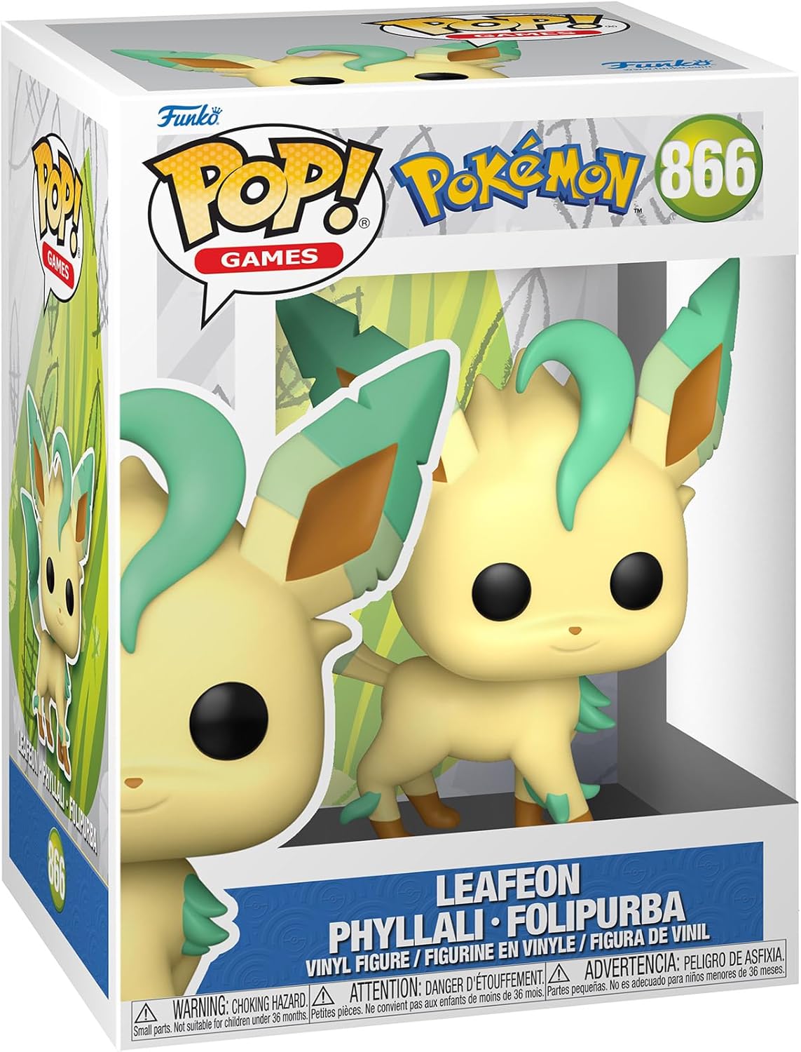 Funko Pop! Games: Pokemon - Leafeon Vinyl Figure (74214)