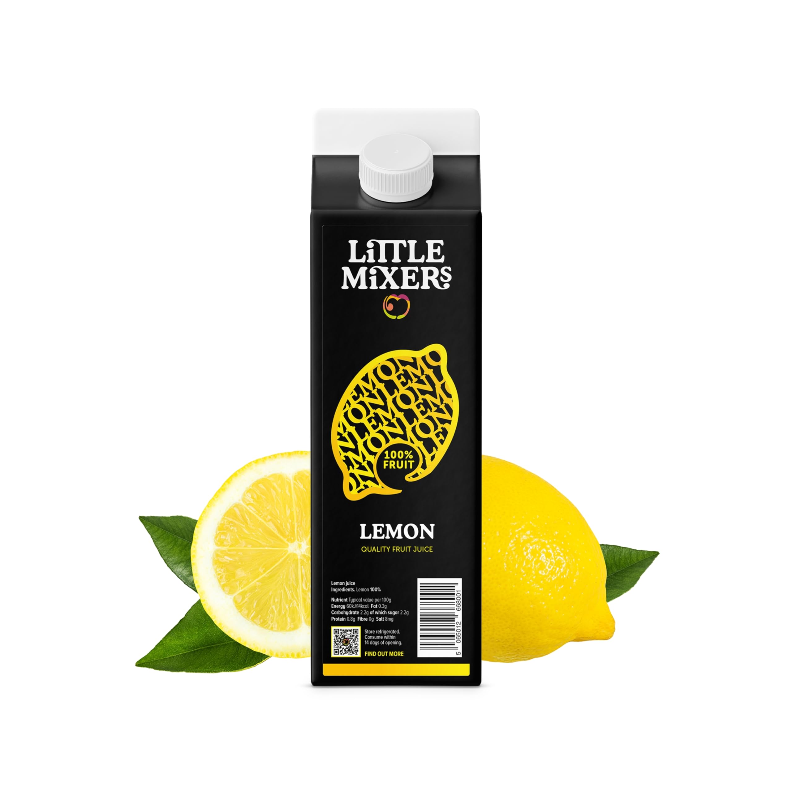 LITTLE MIXERS 100% Pure Lemon Juice - Not From Concentrate | 1 KG Carton | Professional Grade 1