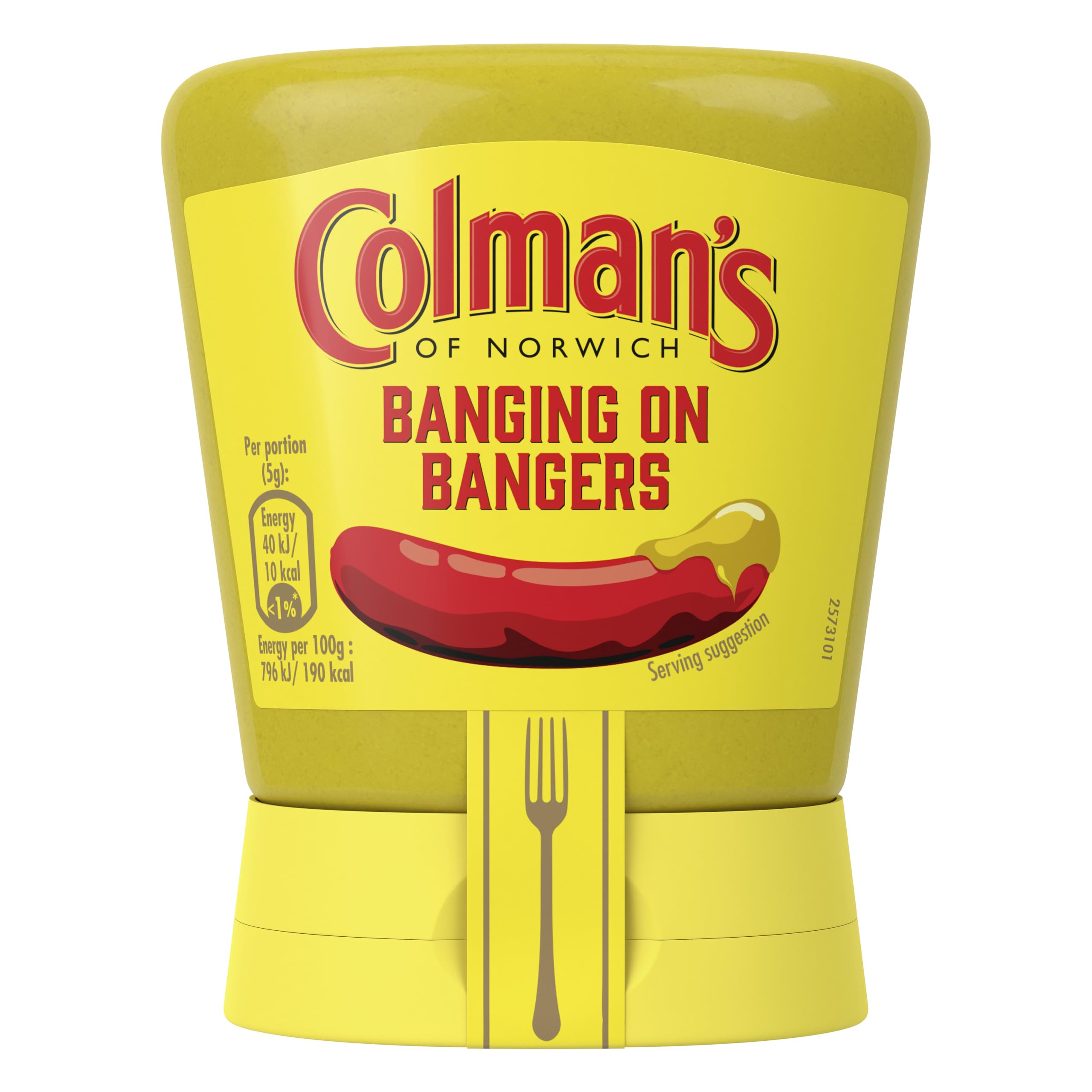 Colman's Original English Mustard Paste - Hot & Bold Flavor | 150g Jar