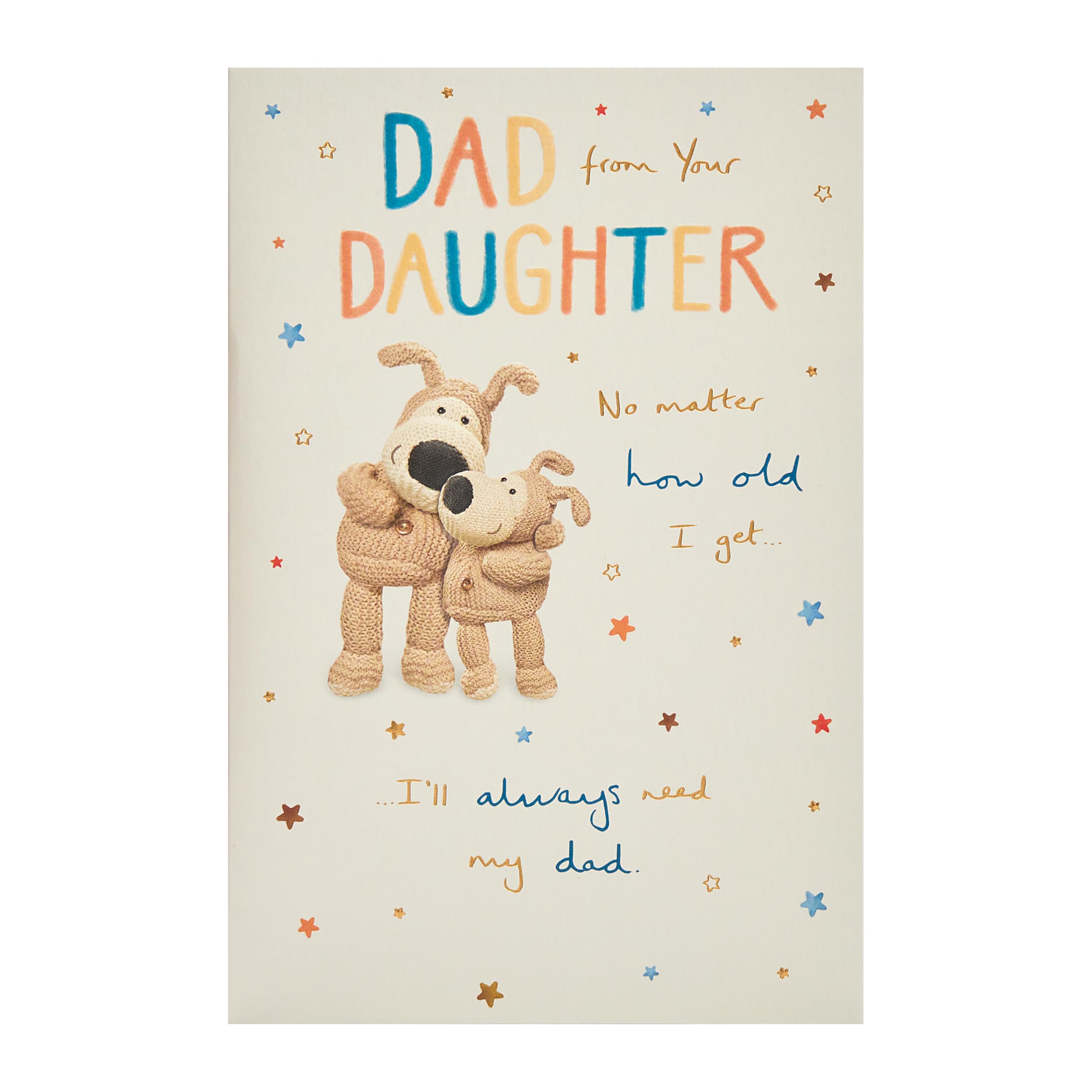 Boofle Father's Day Card for Dad/Grandad from Daughter | FSC Certified | 14.9 x 22.9 cm 5