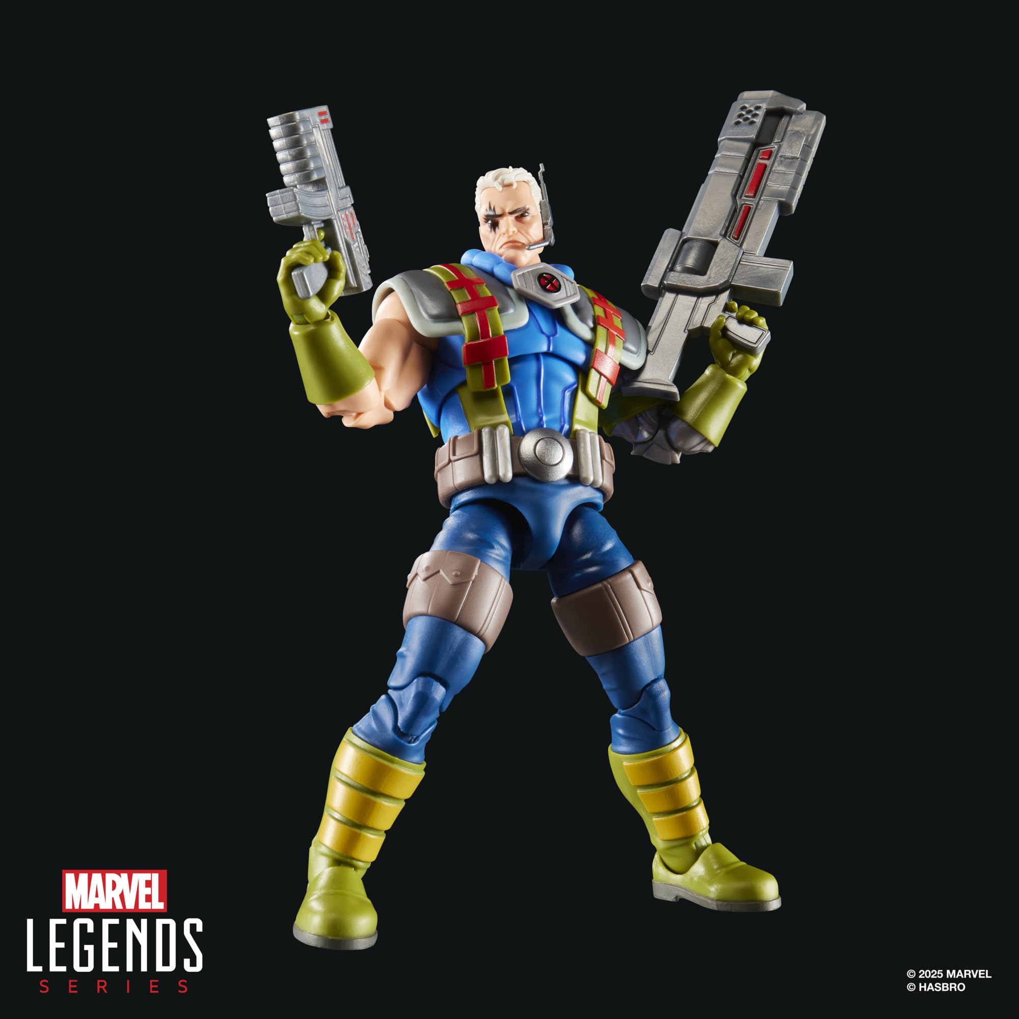 Marvel Legends X-Men '97 Cable Action Figure - 15 cm Scale, 6 Accessories, Ages 4+ 7