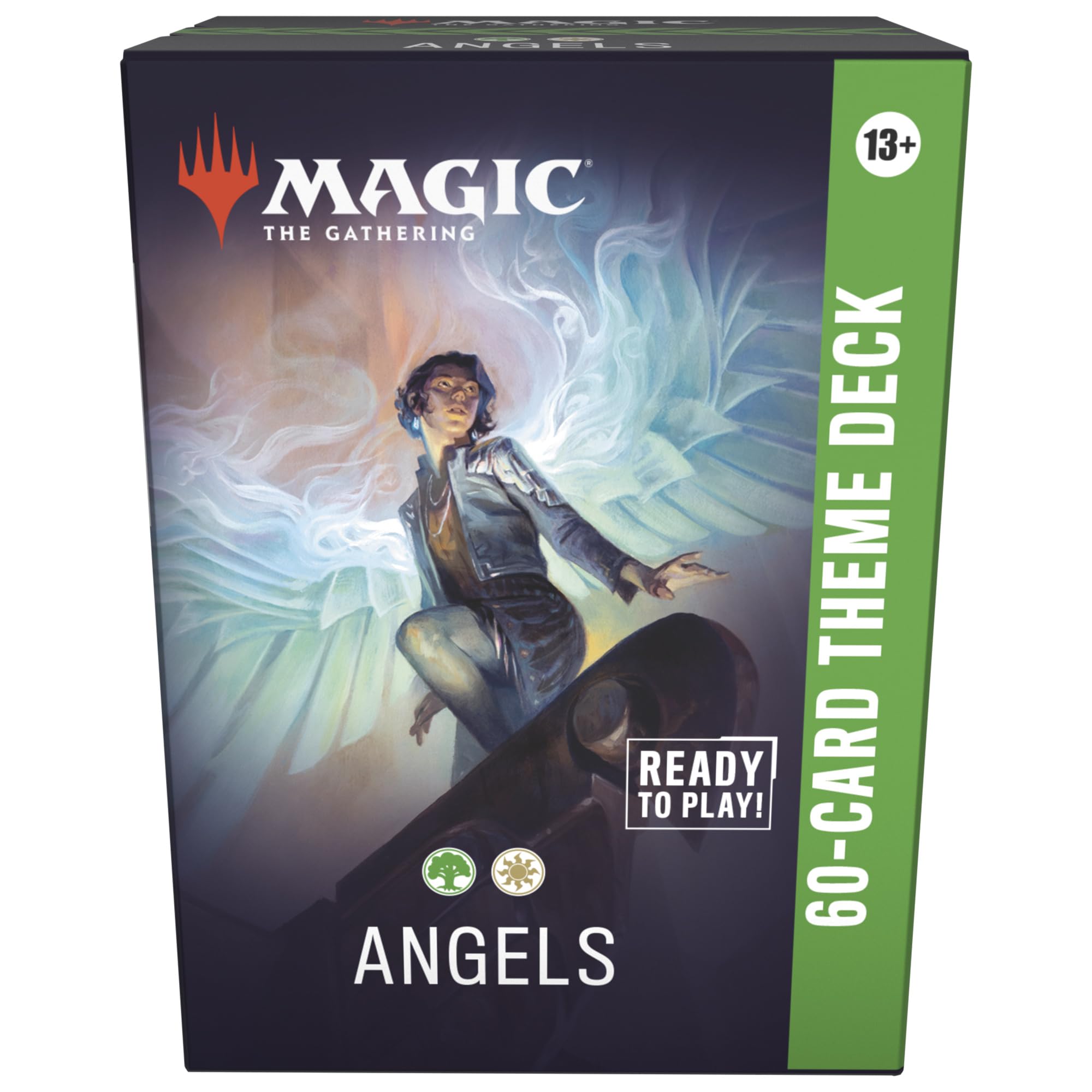 Magic: The Gathering Lorwyn Eclipsed - 60-Card Angels Theme Deck | Standard Edition 1