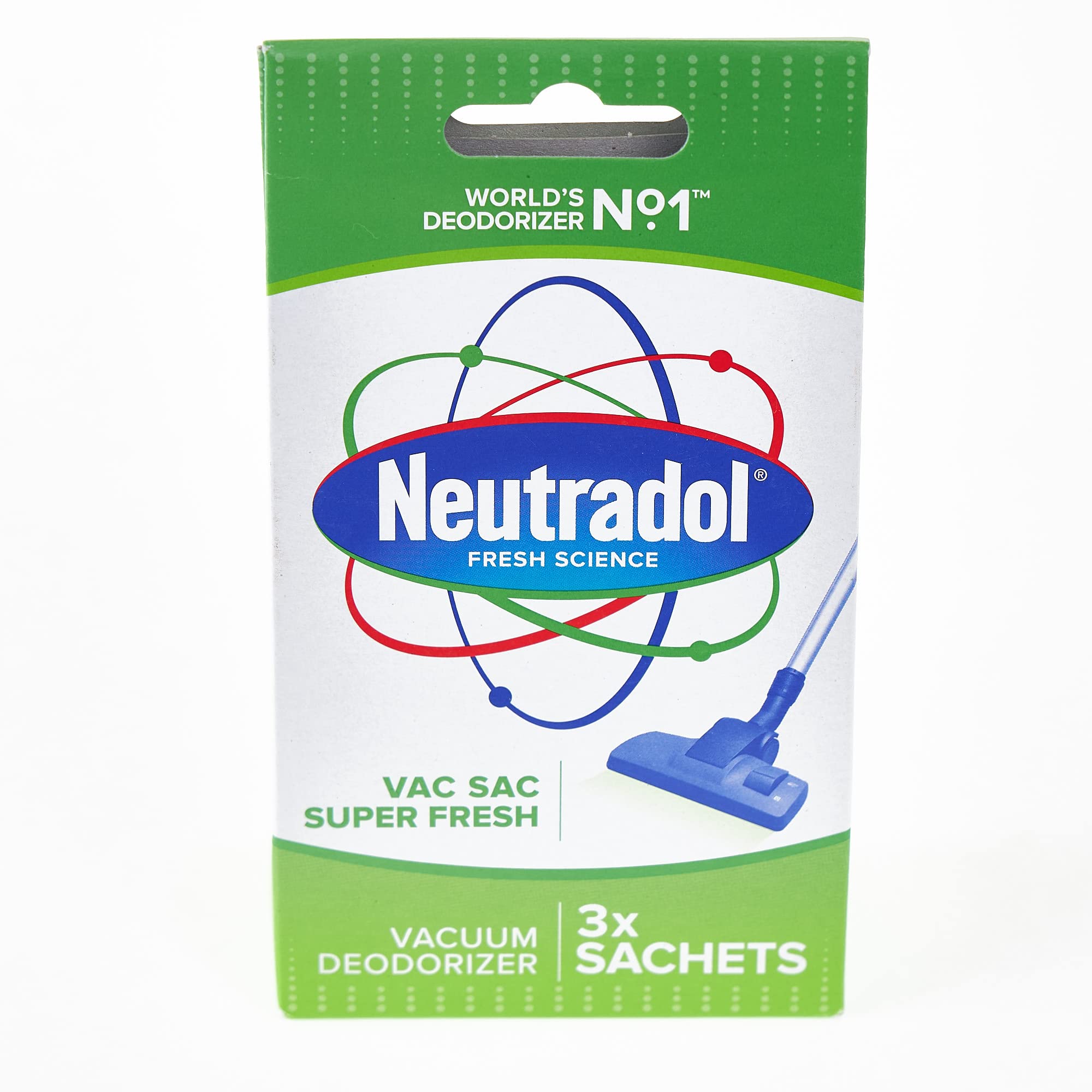 Neutradol Fresh Deodorizer Vac Sacs - Pack of 9 | Destroys Odours | Universal Fit | Lemon Scent 2
