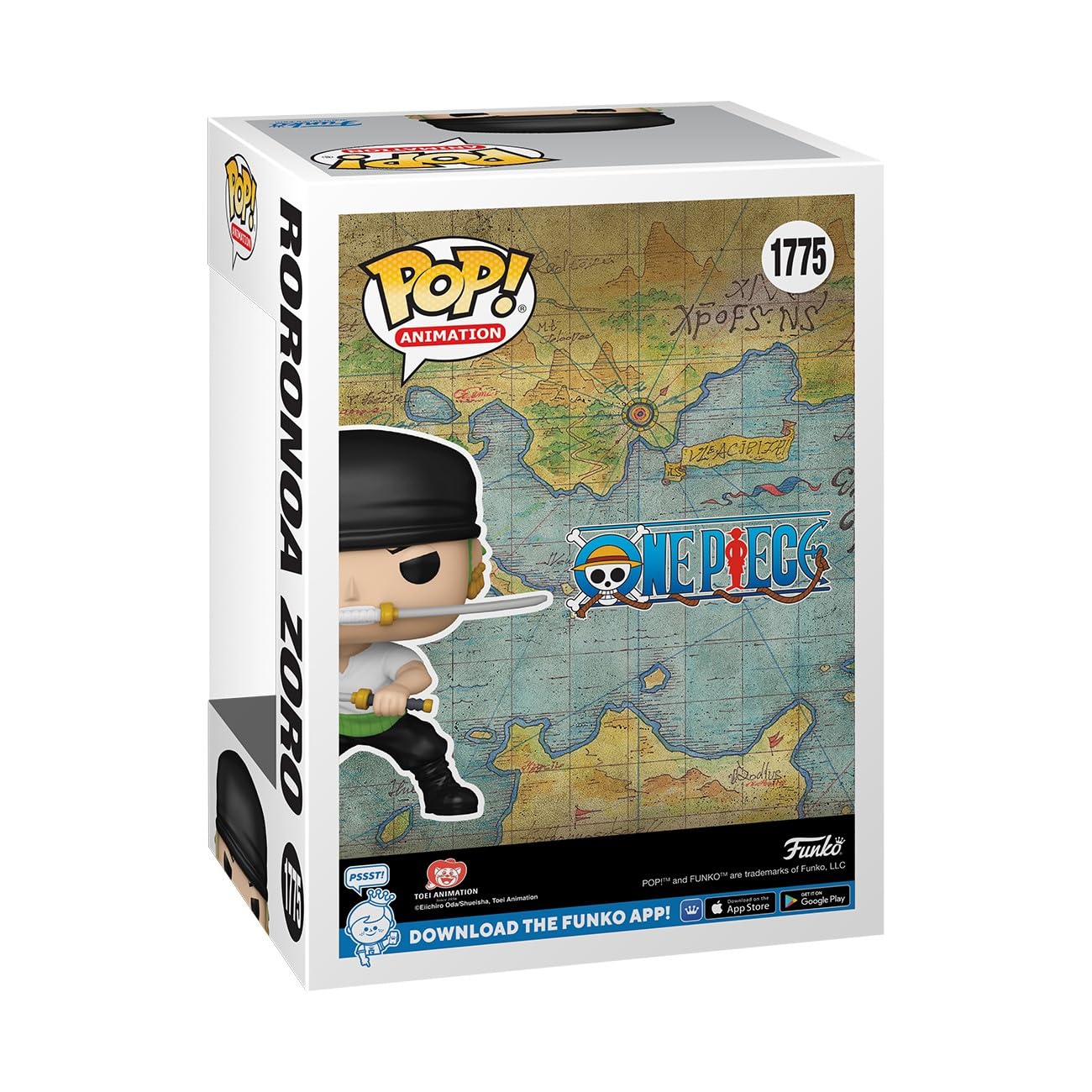 Funko Pop! One Piece Roronoa Zoro - 3.75 Inch Vinyl Figure | Anime Collectible 6