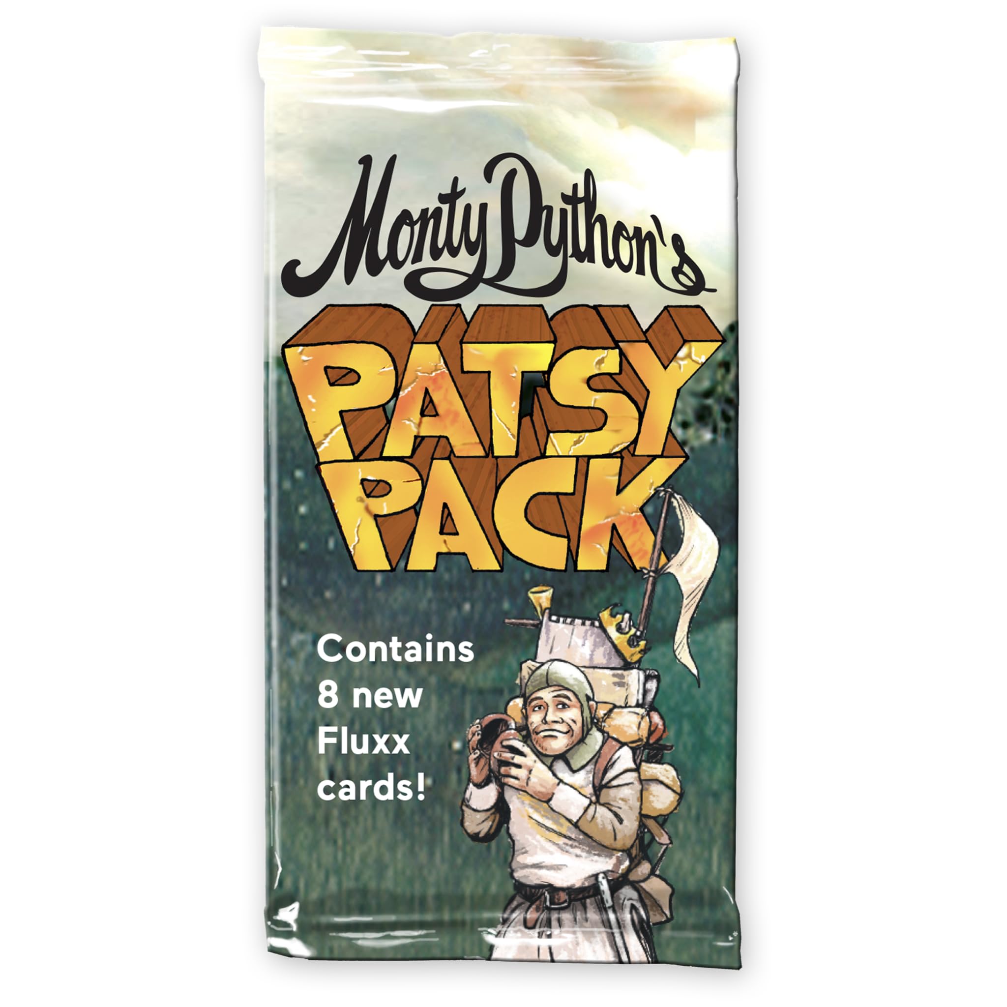 Looney Labs Monty Python's Patsy Pack Expansion for Fluxx | 8 Cards | Ages 10+ 1