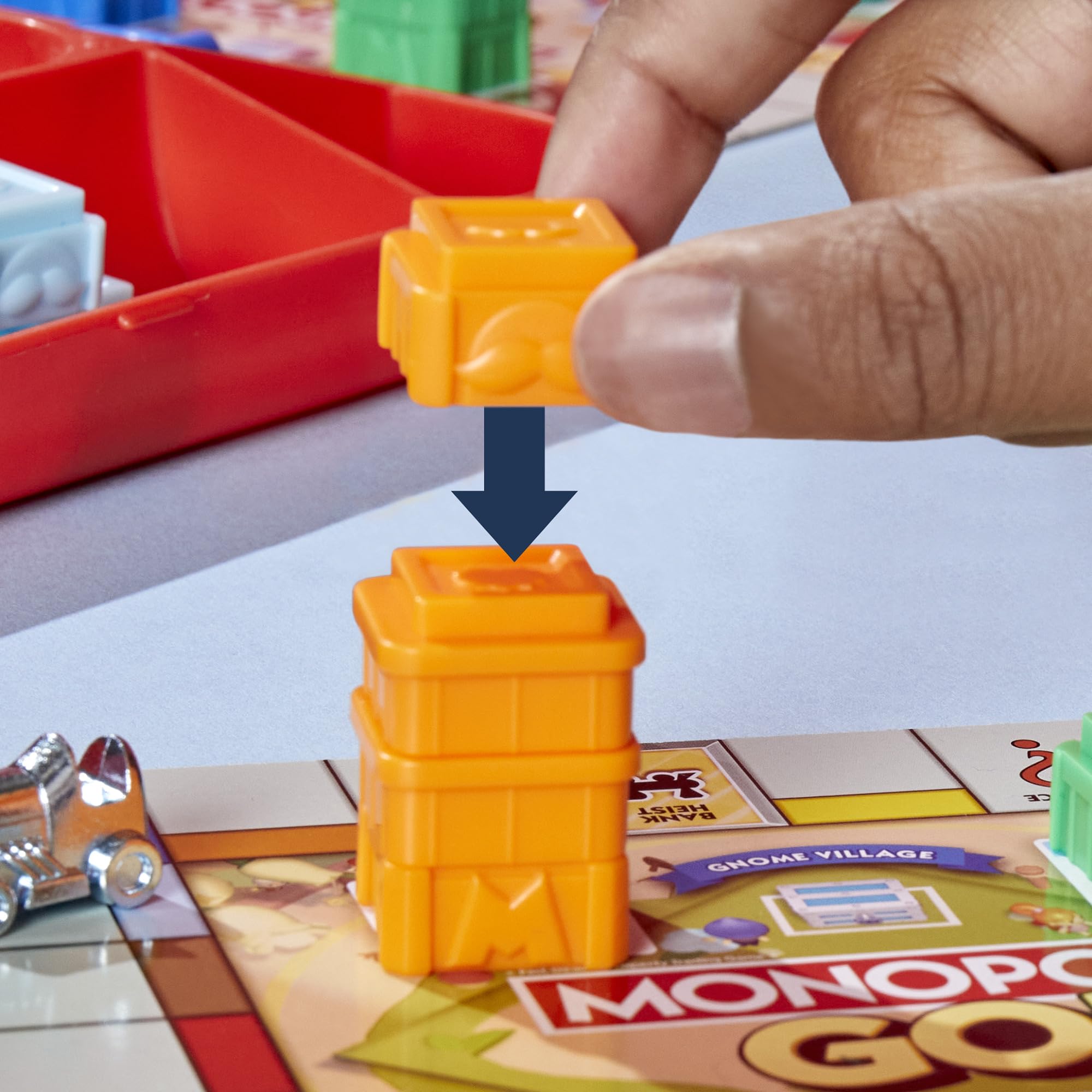 Monopoly GO! Strategy Board Game - For 2-4 Players, Ages 8+, 15 Minute Playtime 7