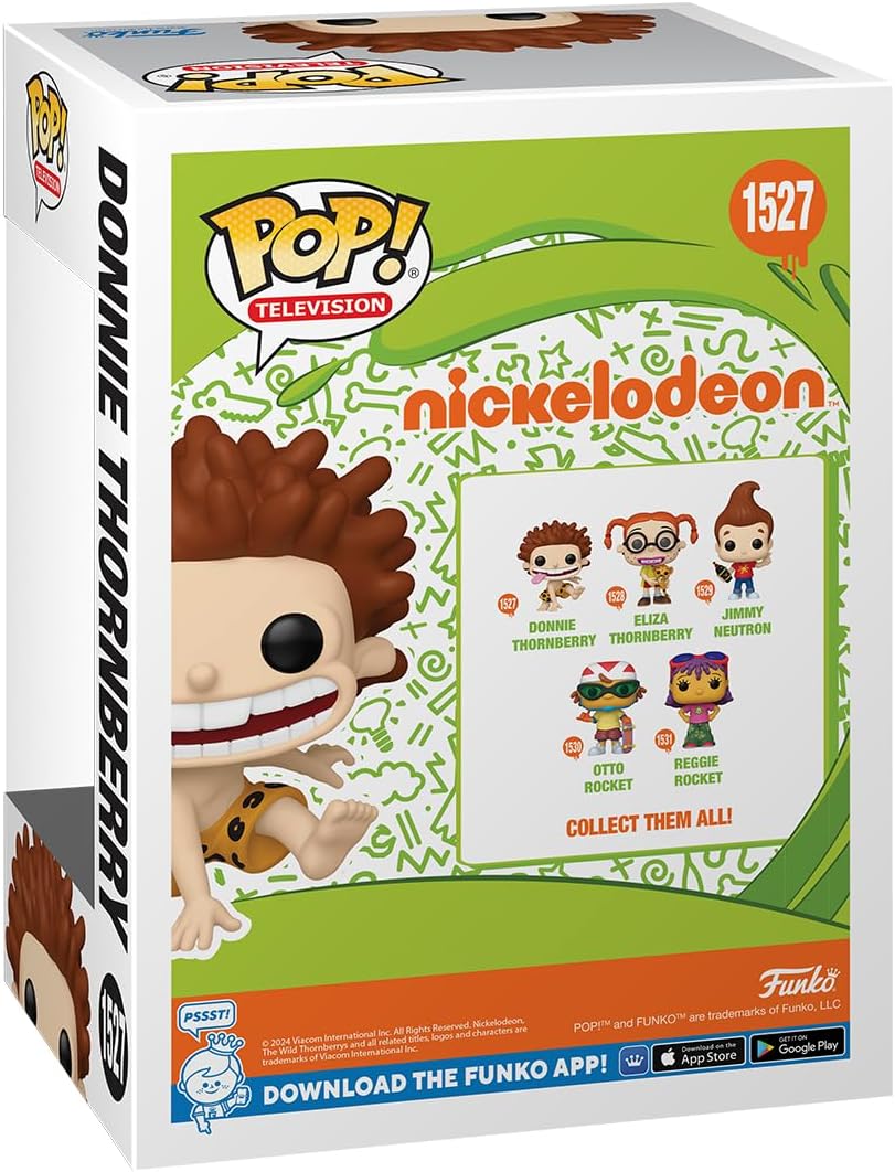 Funko POP! TV: Nick Rewind - Donnie Thornberry - Nickelodeon Slime - Collectable