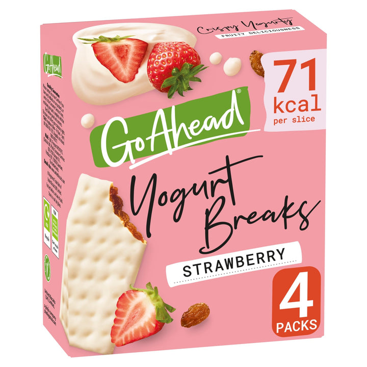 Go Ahead Strawberry Yogurt Breaks, 4 Bars, 142 g