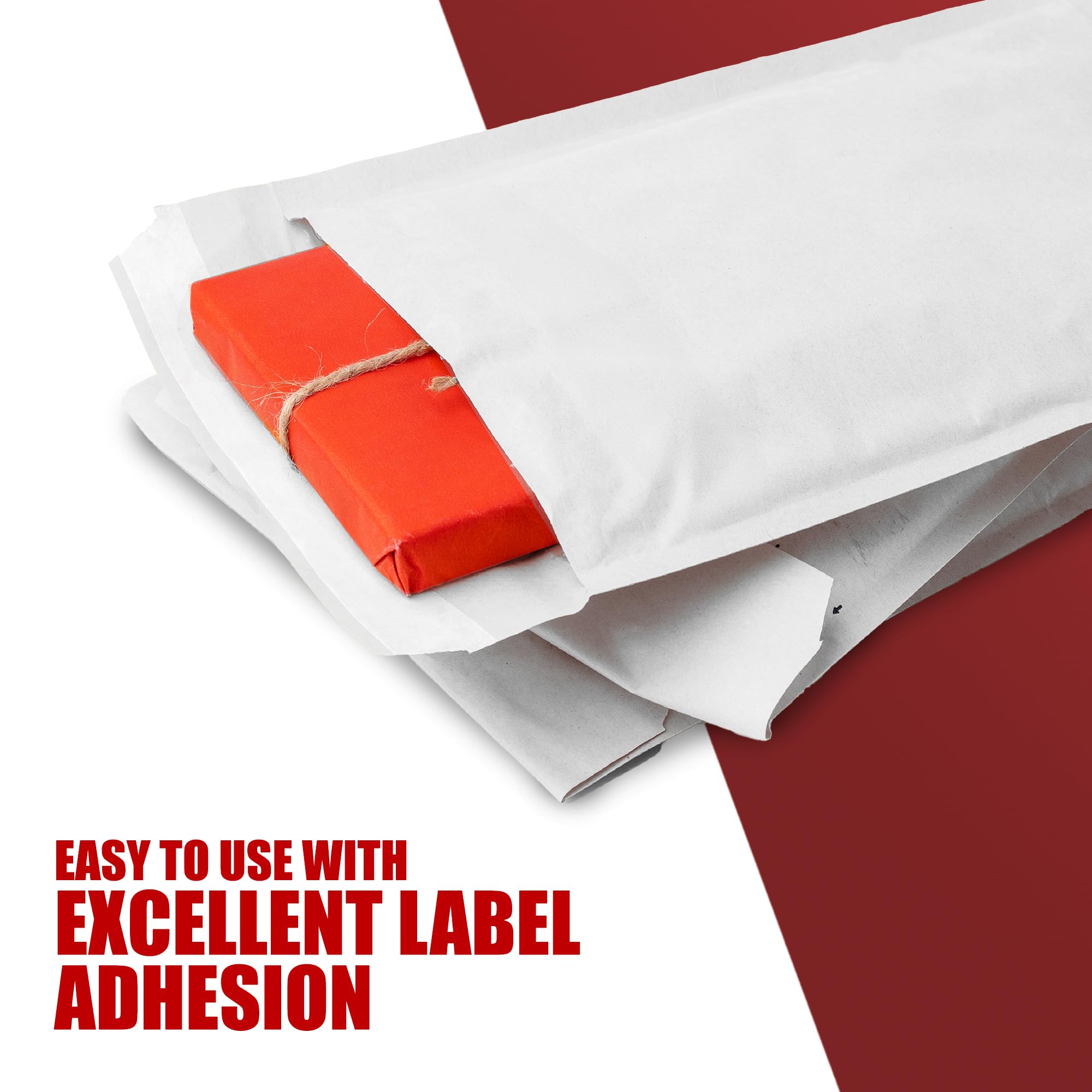 Merrimen A3 Padded Envelope Mailers - 10 Pack White Protective Plastic Mailers | 300x455mm 5