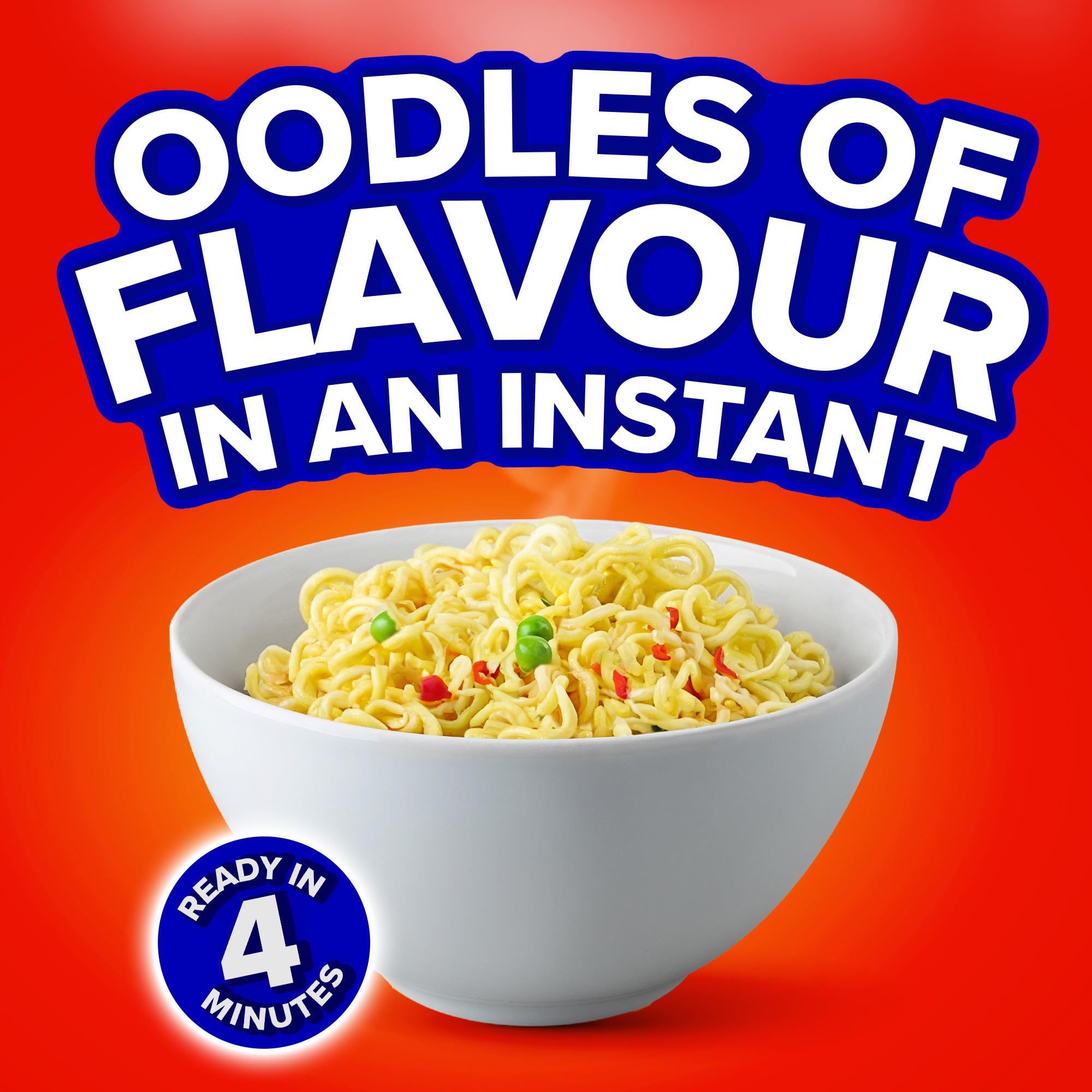 Batchelors Big Super Noodles BBQ Beef Flavour Instant Snack Pot, 100 g (Pack of 6) 2