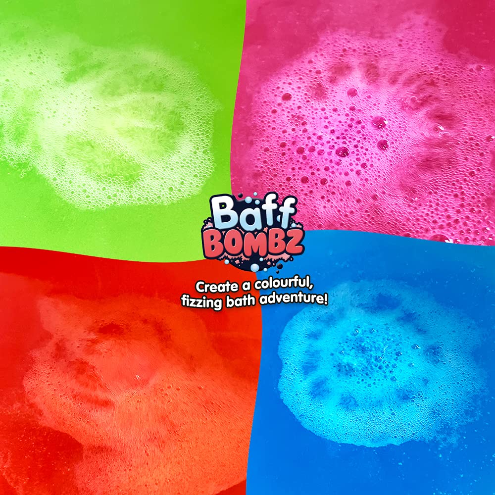 ZIMPLI - 20 x Baff Bombz Kids Bath Bombs Gift Set | Moisturizing, Vegan Friendly 2