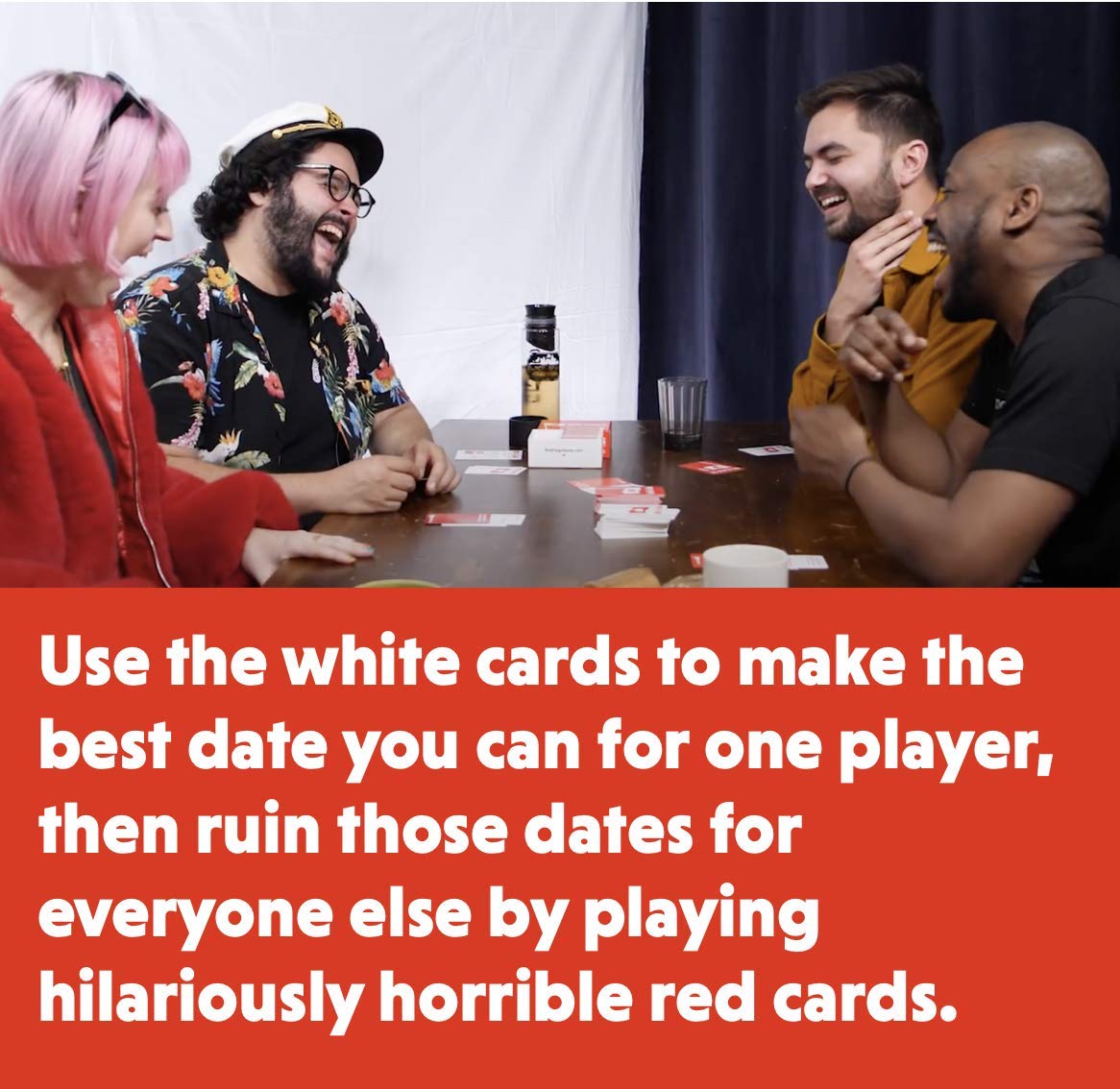 Jack Dire Studios Red Flags: The Game of Terrible Dates | Party Card Game for Adults | 3-10 Players 4