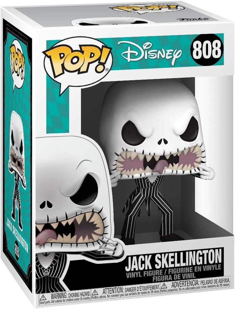 Funko Pop! Disney The Nightmare Before Christmas - Jack Skellington (Scary Face) Vinyl Figure (48182)