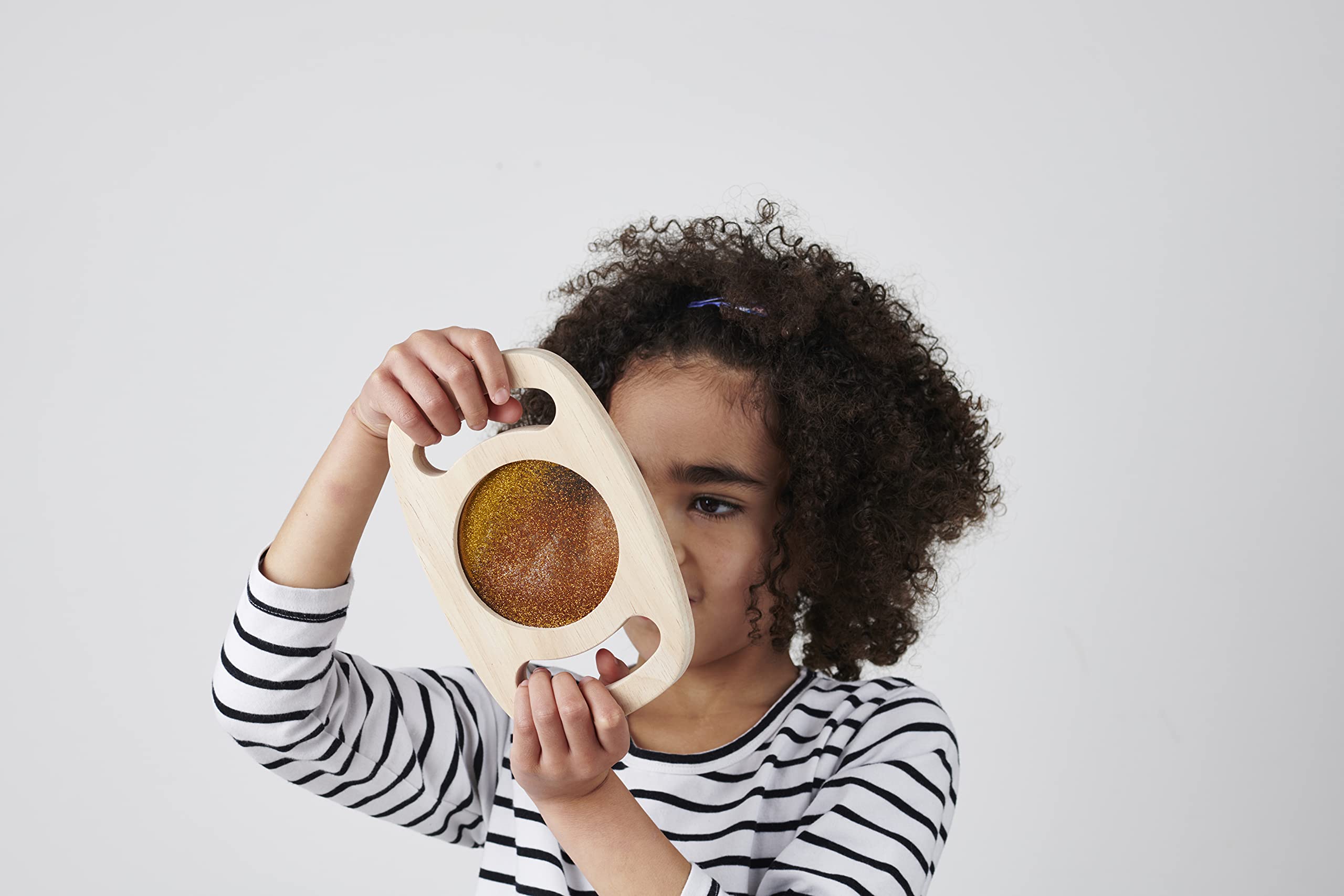 tickit Easy Hold Glitter Panel – Gold Rubberwood Sensory Panel for Toddlers 12 Months+ 2