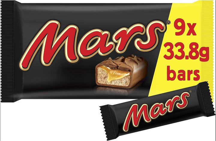 Mars - Chocolate Snack Size Bars Multipack, 8 x 33.8g