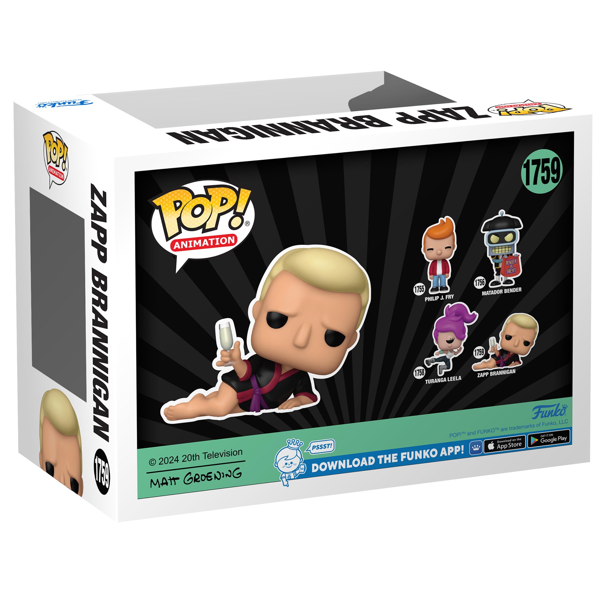 Funko Pop! TV: Futurama - Zapp Brannigan Collectable Vinyl Figure 3