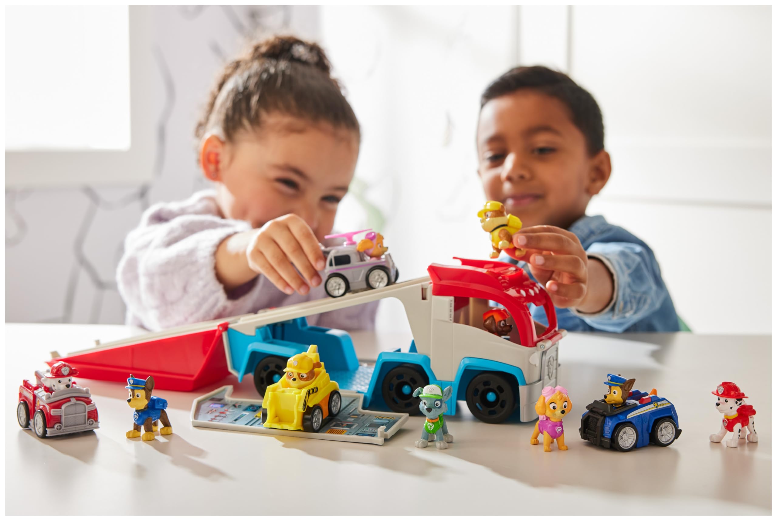 Paw Patrol Pup Squad Patroller Team Vehicle with Chase Racer Toy Lorry | Ages 3-9 | 2 Items 2