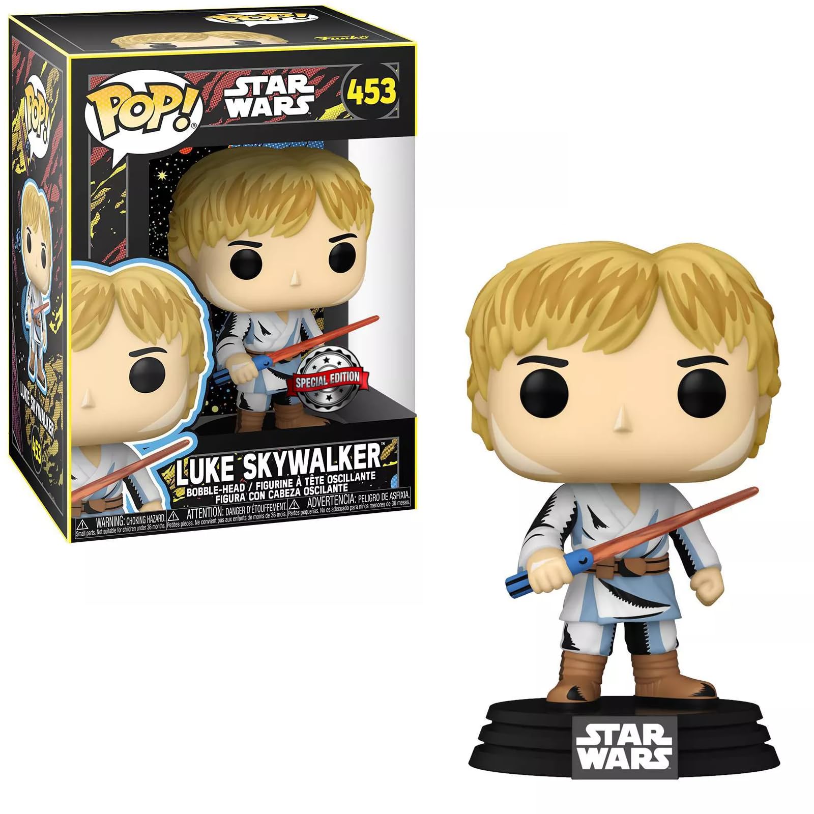 Funko Pop! Star Wars Retro Series - Luke Skywalker Vinyl Figure 453 5