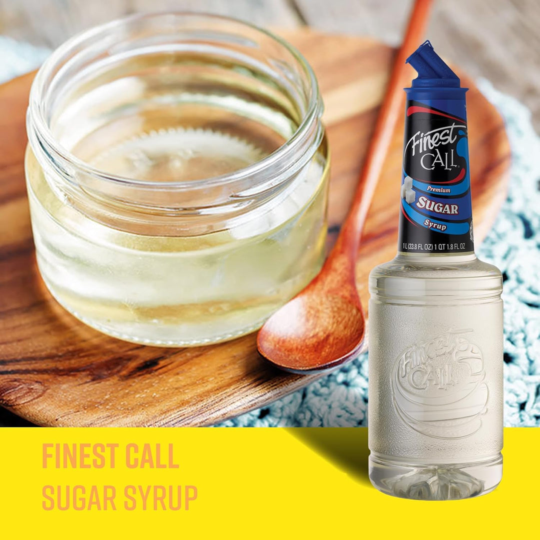 Finest Call - Sugar Syrup Premium Bar Essential for Home Cocktail Making, 1 L