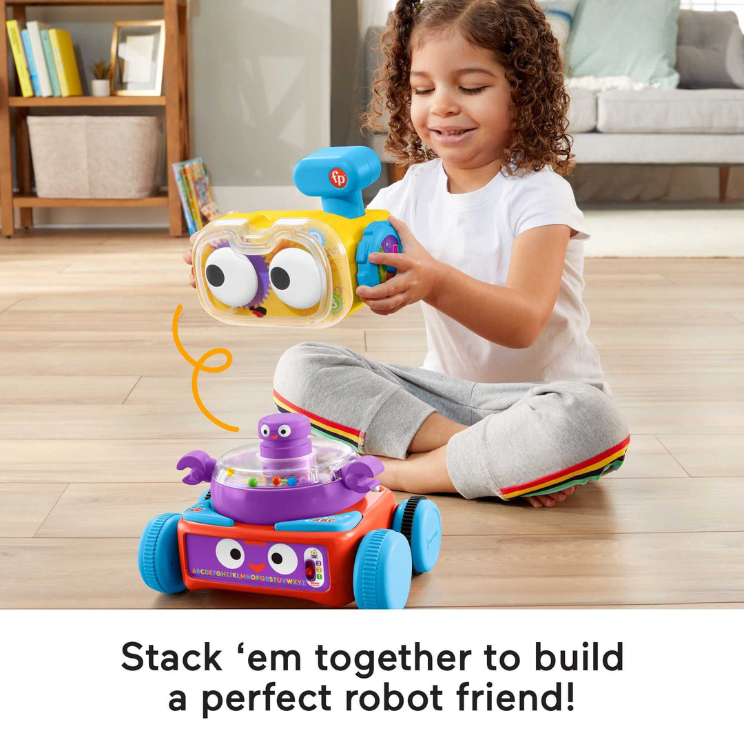 Fisher-Price 4-in-1 Ultimate Learning Bot - Educational Electronic Toy for Ages 6 Months+