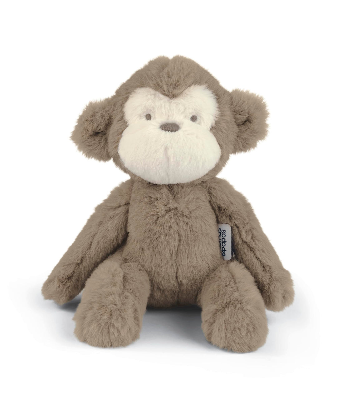 Mamas & Papas Welcome to the World Small Beanie Toy - Monty Monkey Plush for Newborns