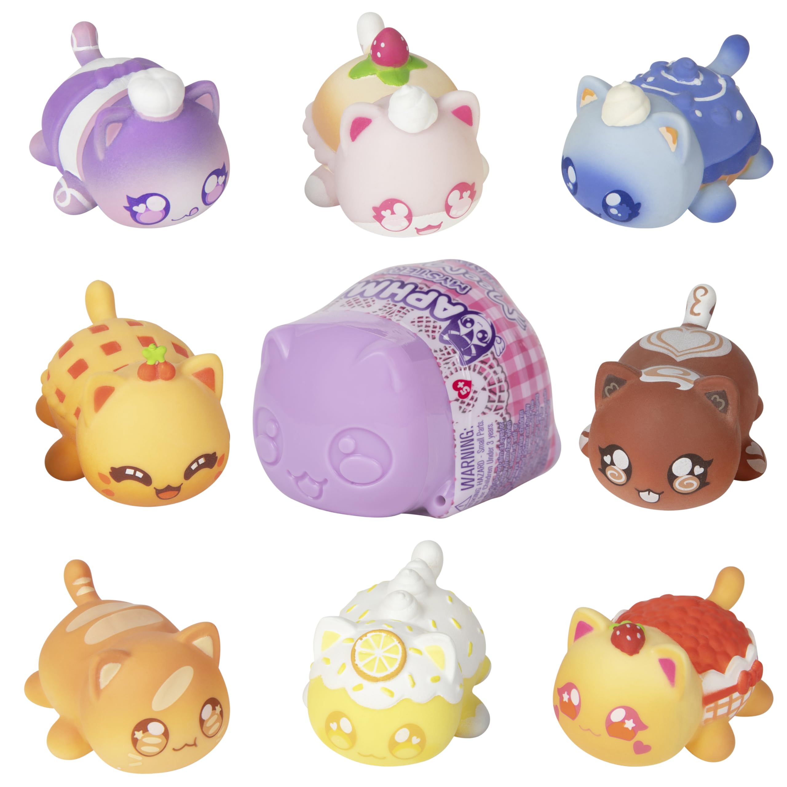 Aphmau MeeMeows Bakery Series Squishy Mystery Figure - Collectible Cat Blind Box Toy 1