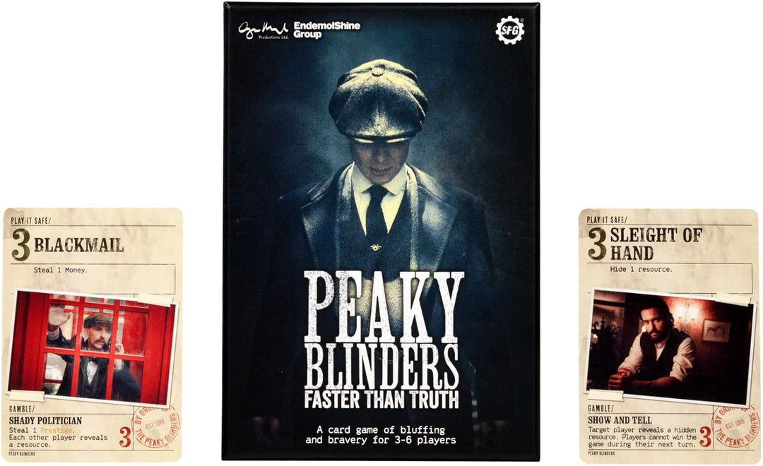 Steamforged Games Peaky Blinders: Faster Than Truth Card Game (SFGPB-CG)