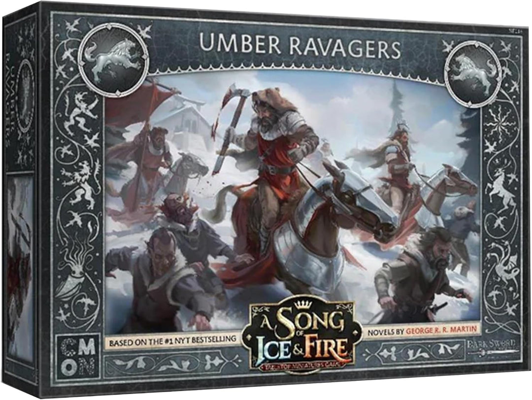 CMON A Song of Ice and Fire Tabletop Miniatures Game House Umber Ravagers Unit Box (SIF118)