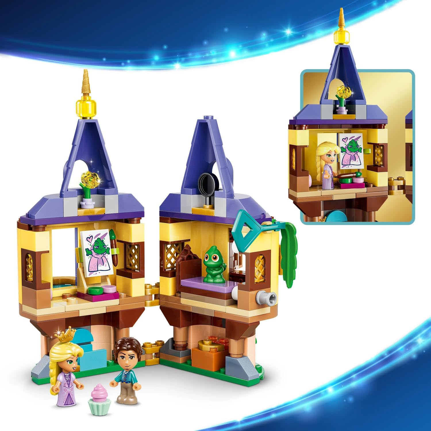 LEGO Disney Princess Rapunzel's Mini Tower Building Set 43294 | Ages 5+ 2