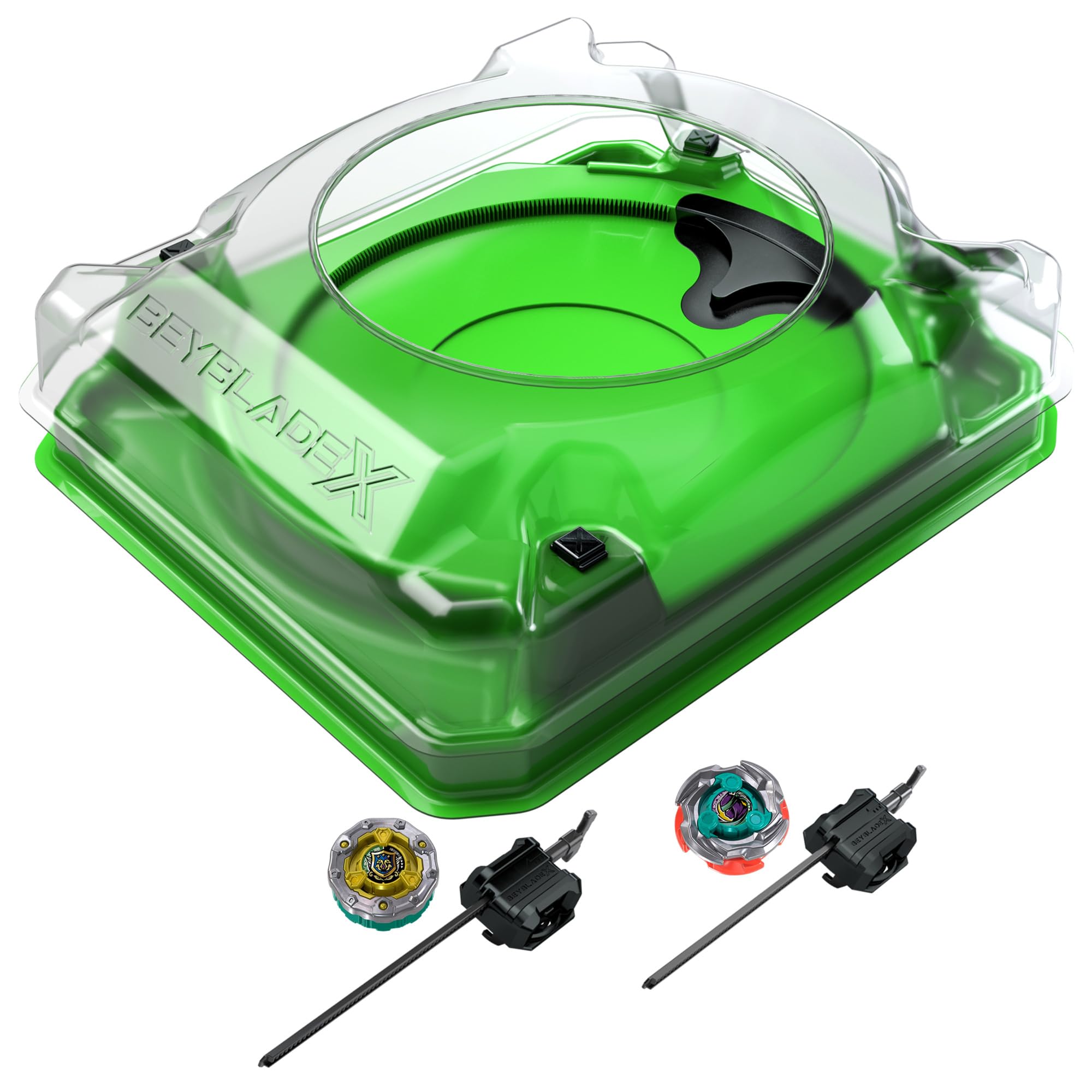 Hasbro Beyblade X Sneak Attack Battle Set with Beystadium Arena, 2 Right-Spinning Tops, Ages 8+ 2