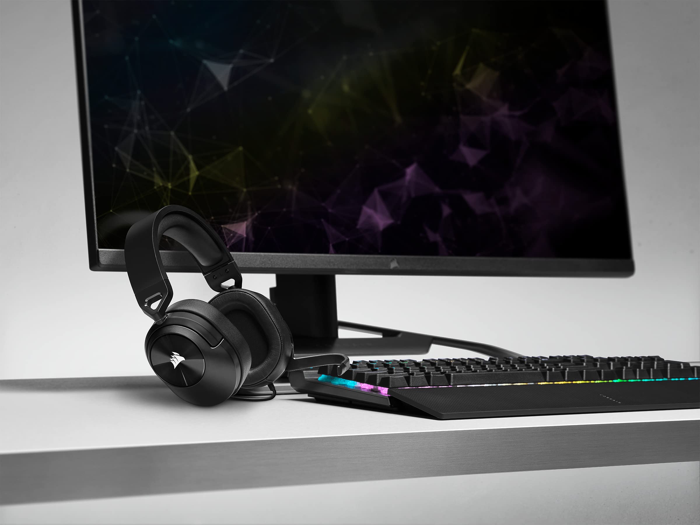 Corsair HS55 SURROUND Gaming Headset - Dolby 7.1 Surround Sound | Lightweight | Multi-Platform 2