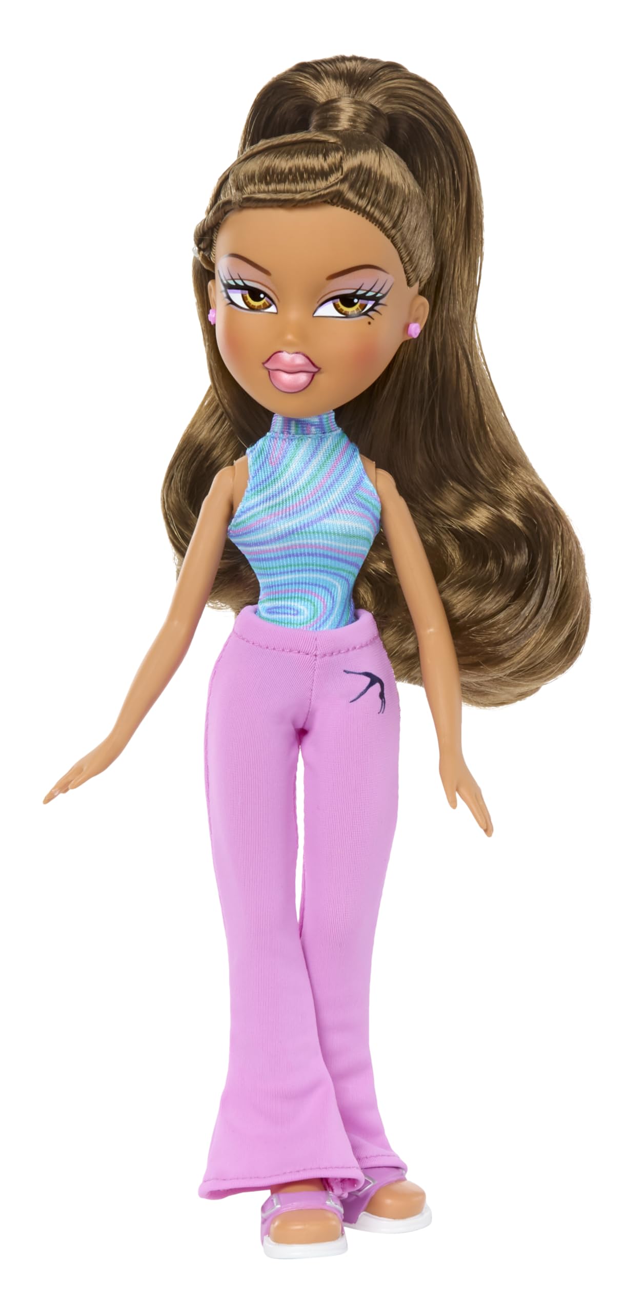 Bratz Play Sportz Yasmin Gymnastics Fashion Doll with Ribbon Accessory - Ages 3-10 17