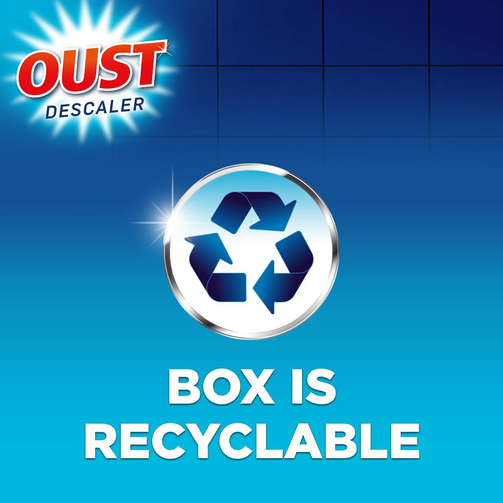 Oust - Dishwasher and Washing Machine Descaler (2 x 75g x 6)