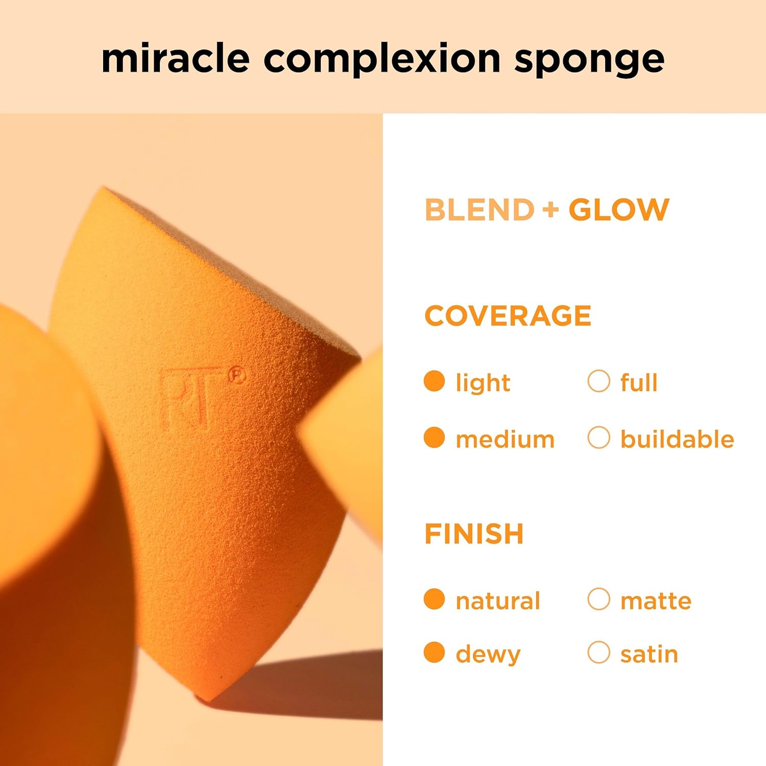 REAL TECHNIQUES Miracle Complexion Sponge (Pack of 4) 2