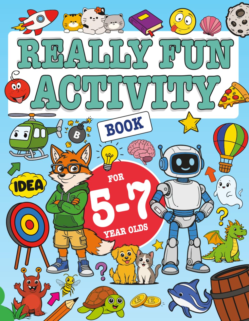 Bell & MacKenzie Publishing Really Fun Activity Book For 5-7 Year Olds | Paperback | 70 Pages 1