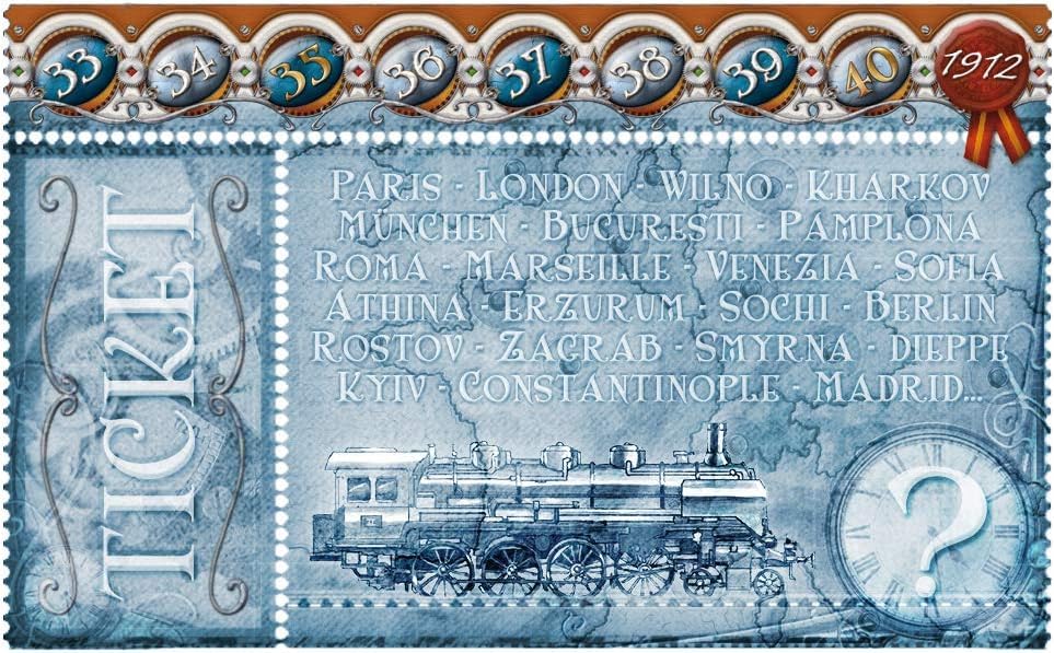 Days of Wonder Ticket to Ride Europa 1912 Board Game Expansion | Ages 8+ | 2-5 Players 3
