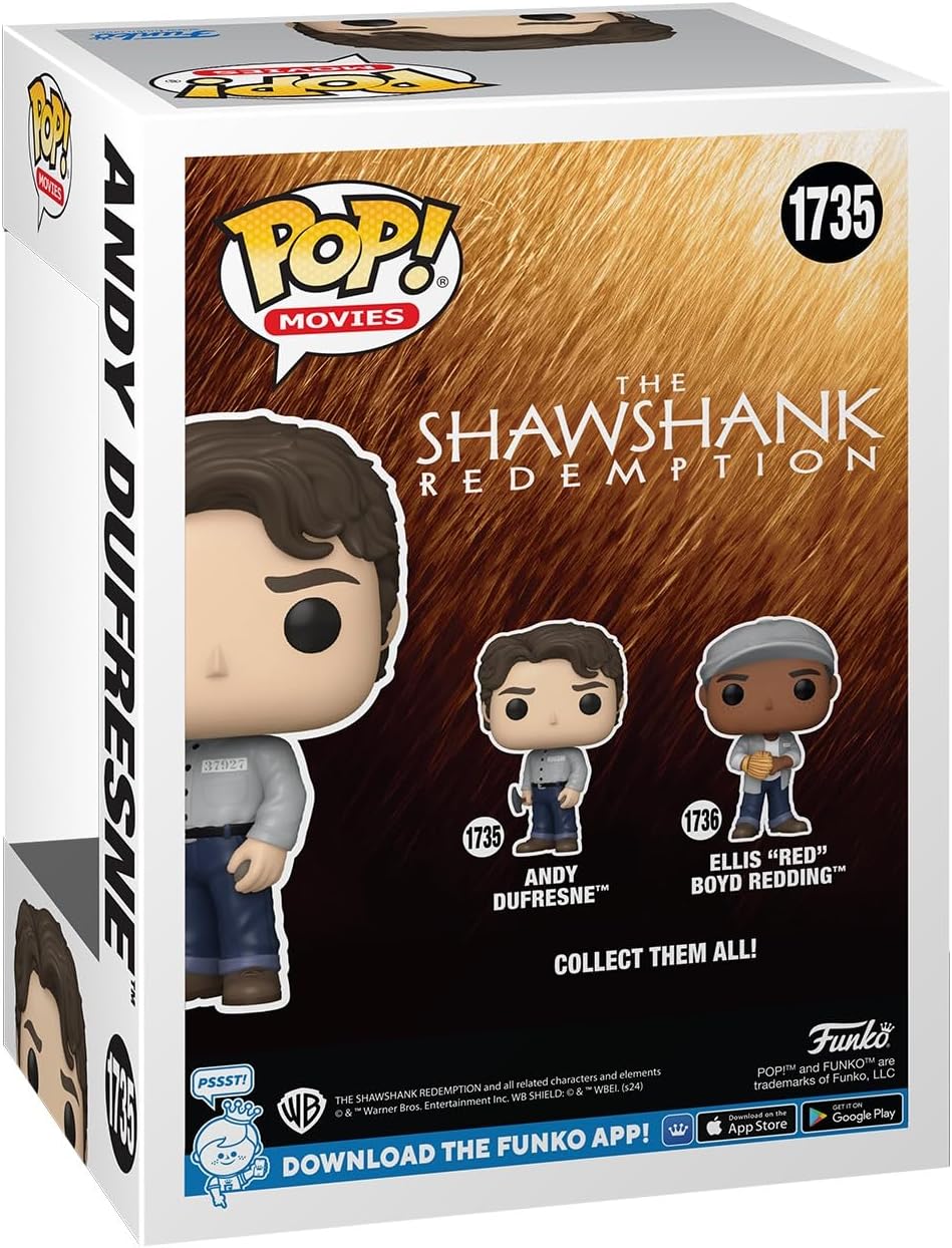 Funko Pop! Movies - The Shawshank Redemption Andy Dufresne Vinyl Figure (80230)