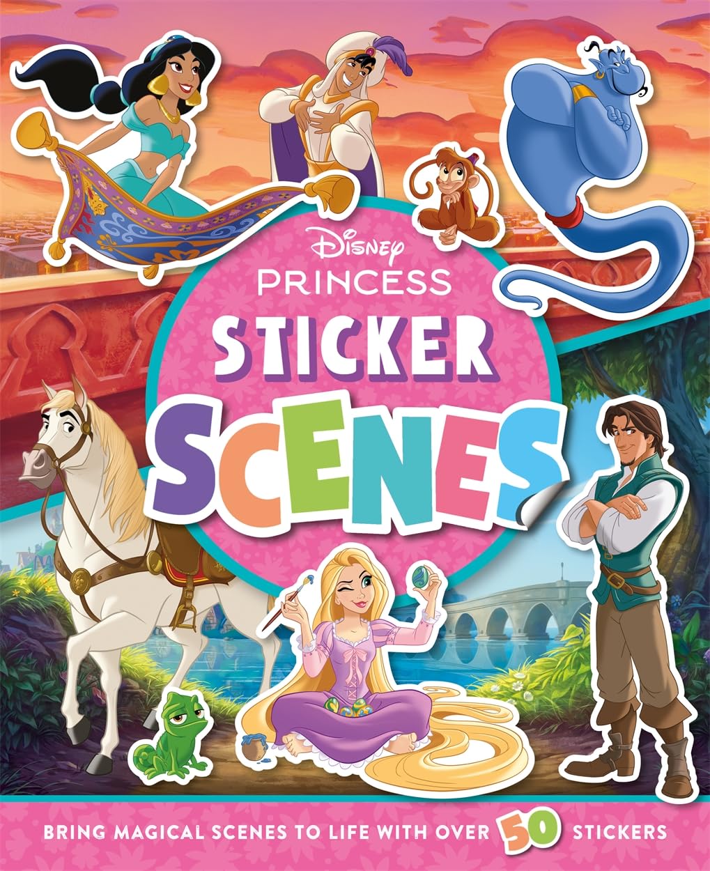 Autumn Disney Princess: Sticker Scenes: Make your own magical sticker scenes | Paperback | English