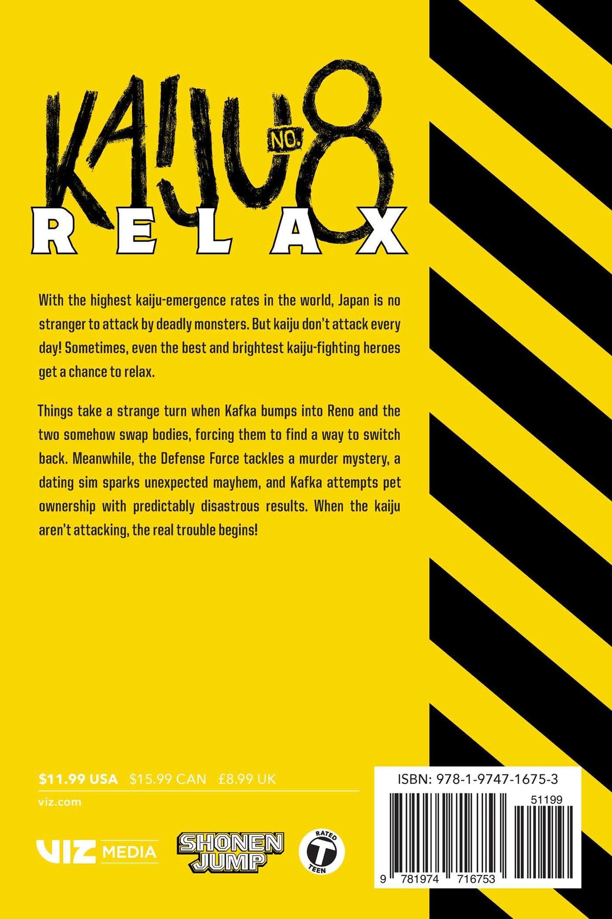 Kaiju No. 8: Relax, Vol. 3 by Naoya Matsumoto & Kizuku Watanabe | Paperback Manga 2