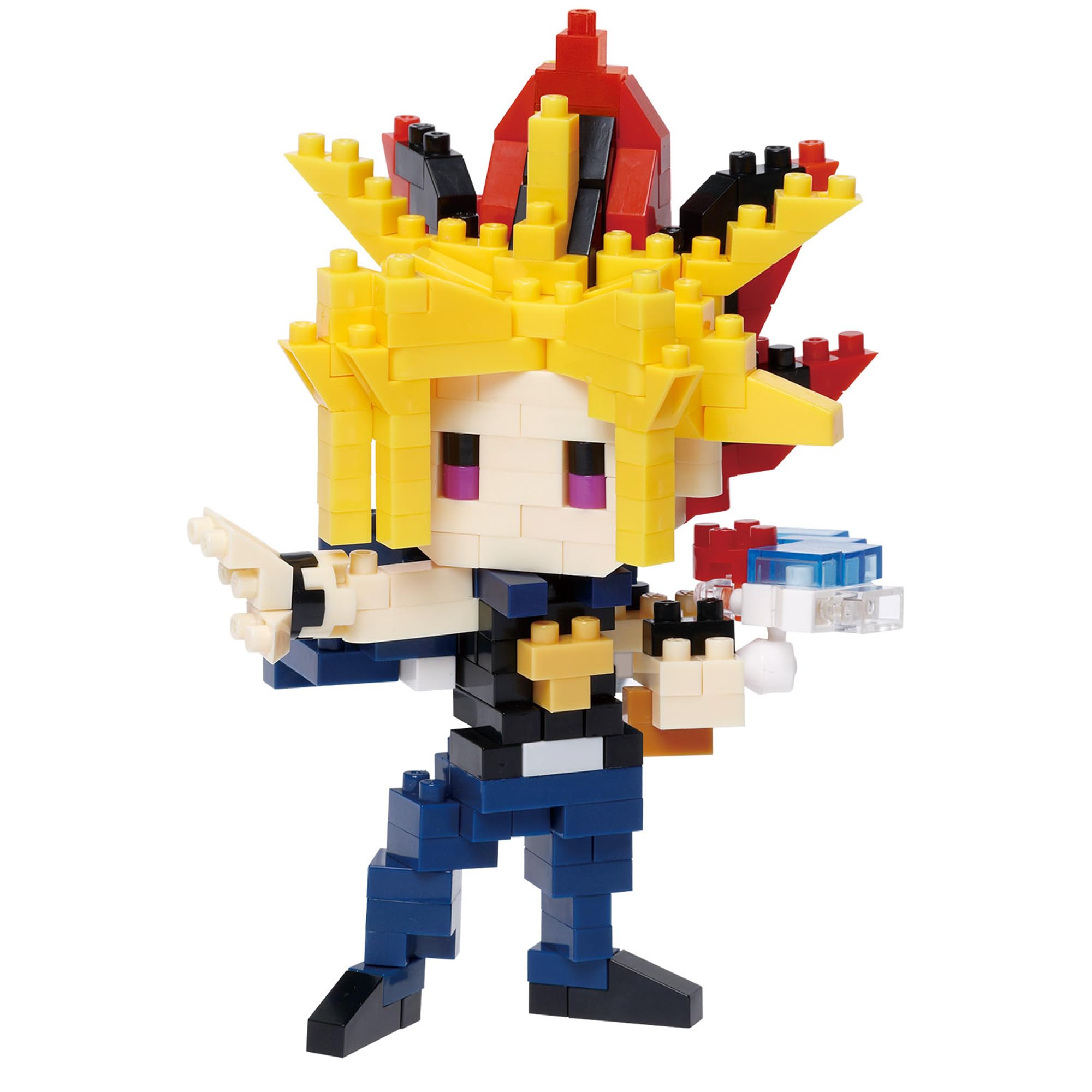 nanoblock Yu-Gi-Oh Yami Yugi 3D Building Puzzle Set for Adults & Kids 12+ 1