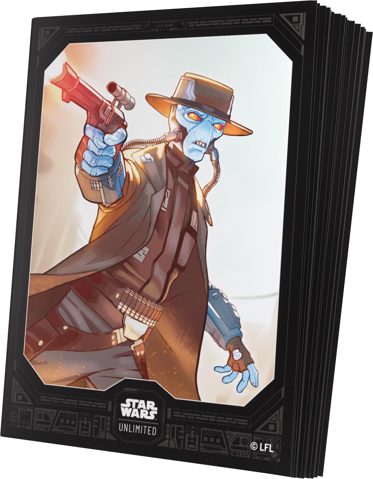 Gamegenic Star Wars Unlimited Cad Bane Art Sleeves - 60 Standard Sleeves