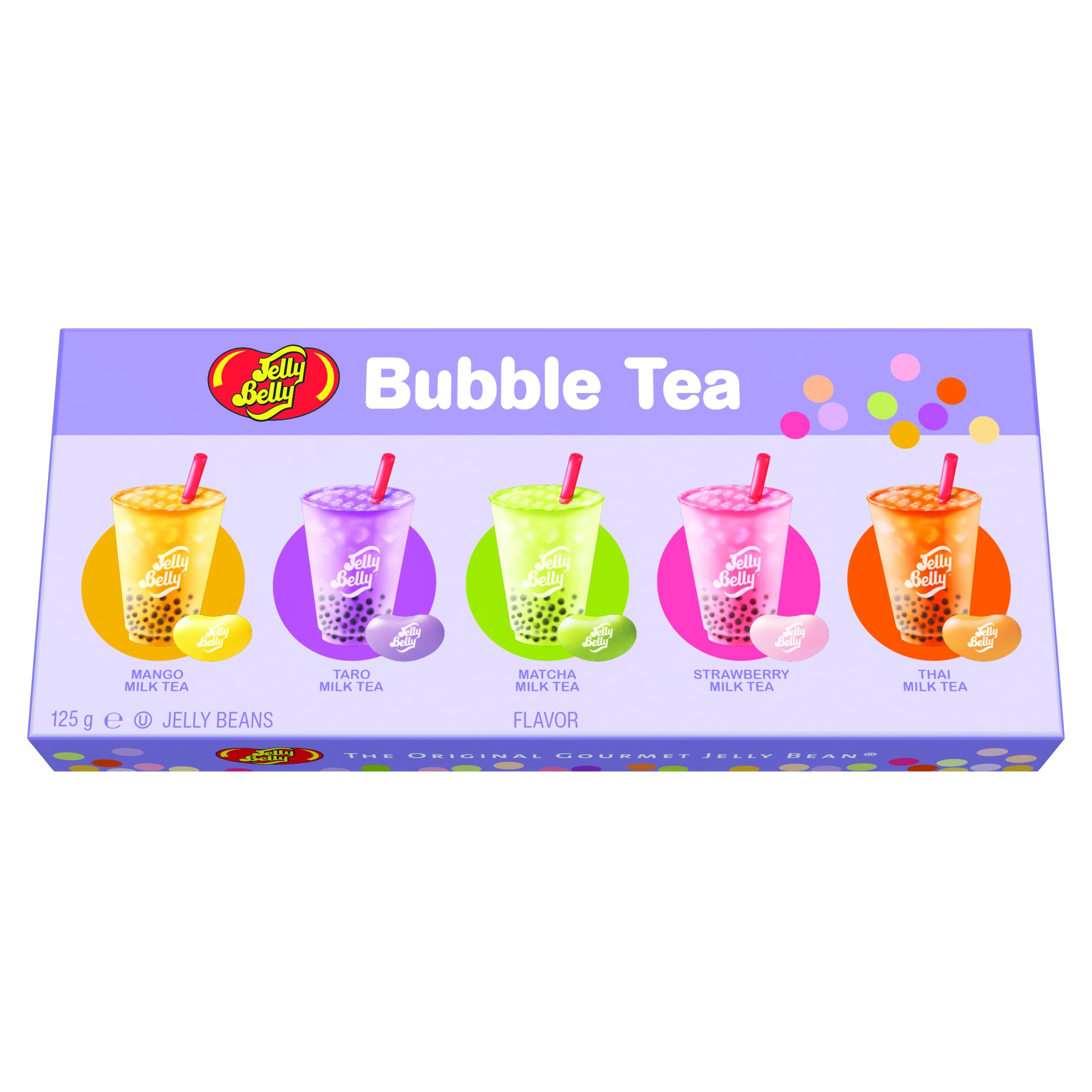 Jelly Belly Exquisite Bubble Tea Flavoured Jelly Bean Assortment - Deluxe 15g 1