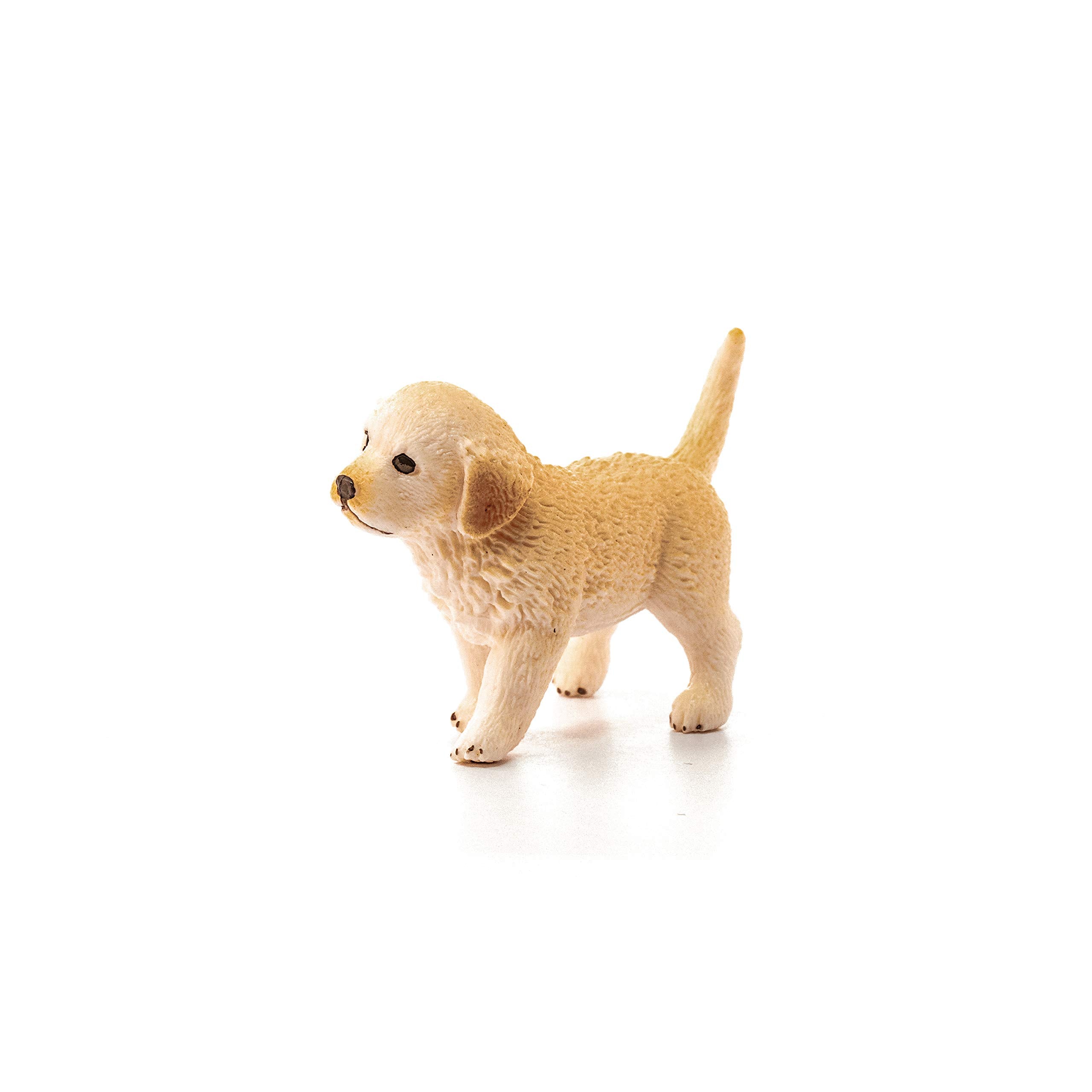 Schleich Golden Retriever Puppy 16396 - Hand Painted, Lifelike Farm World Toy for Ages 3-8 3